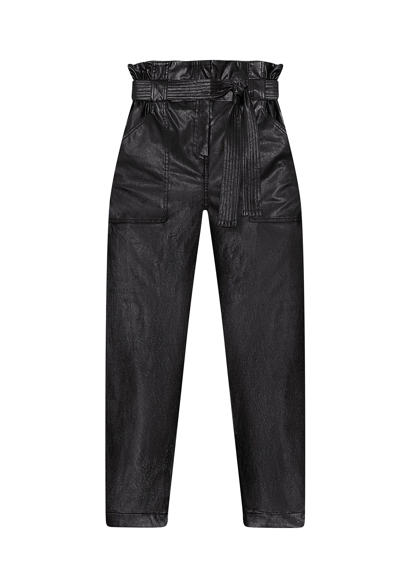 Cal&ccedil;a Pantacourt PU Cinto, , large.