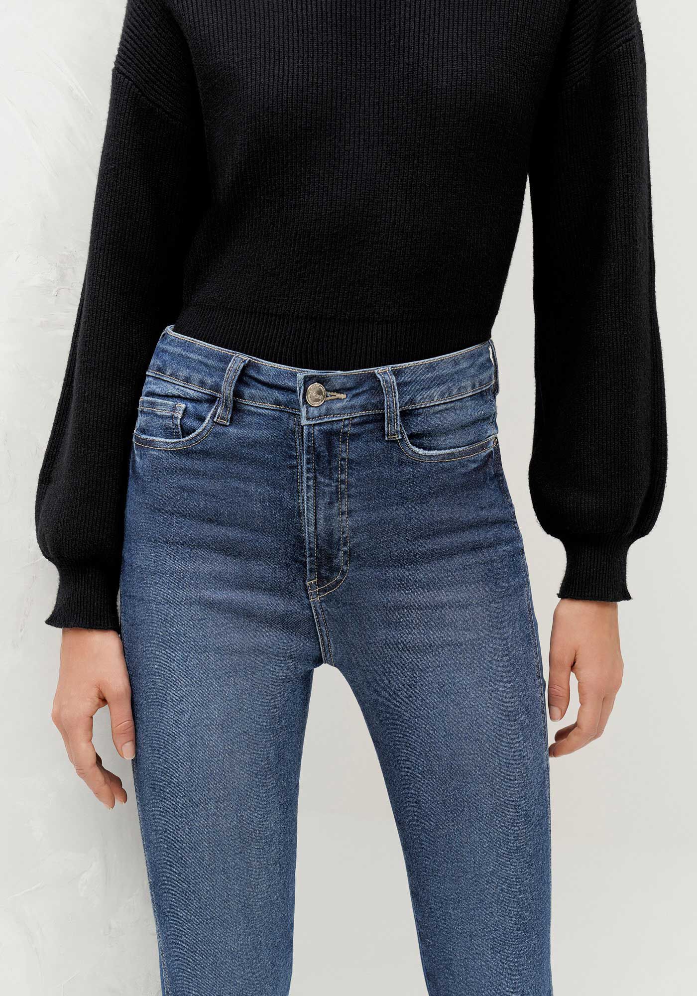 Cal&ccedil;a Jeans Skinny Cintura Alta Perfect, , large.