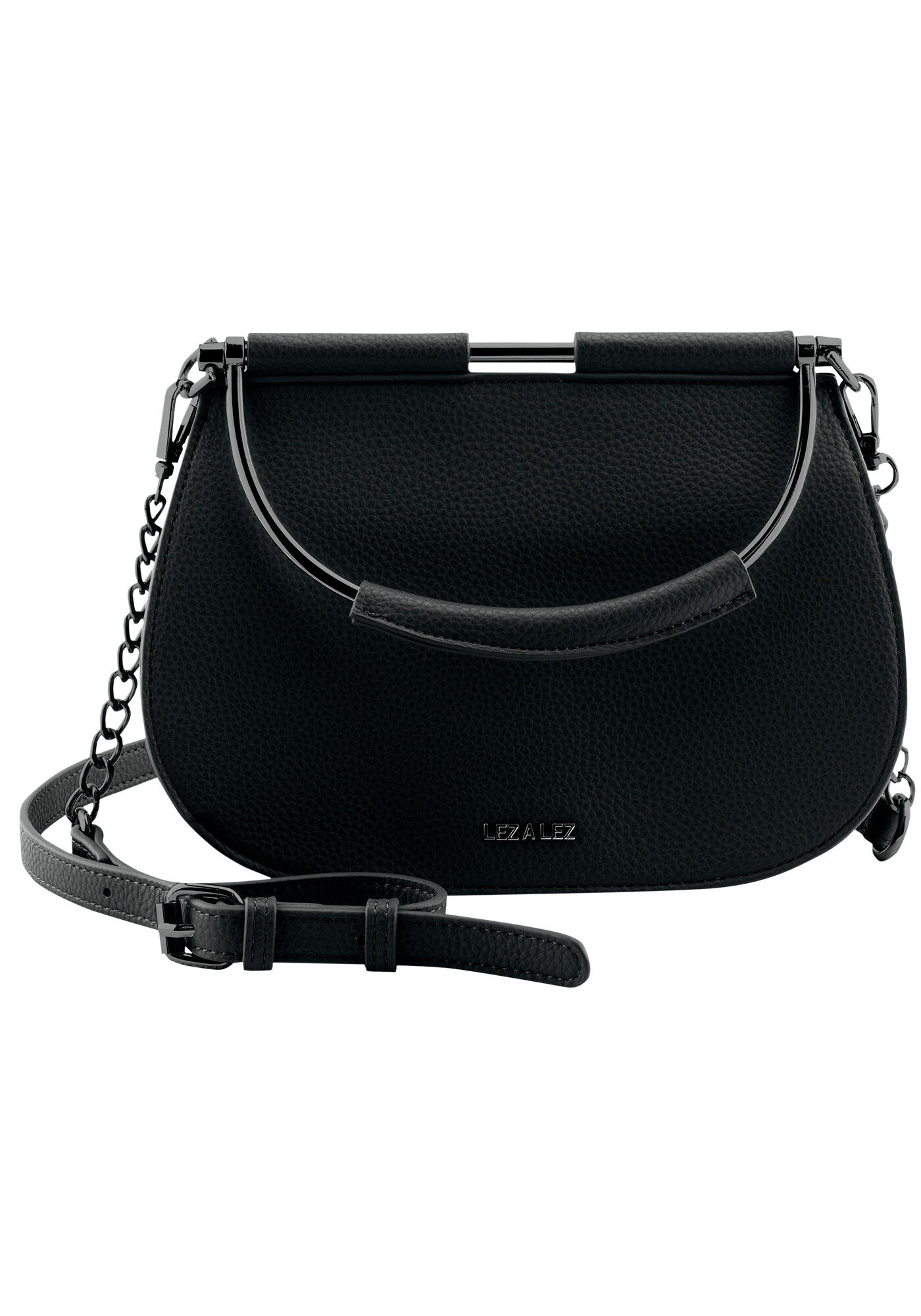 Bolsa M&eacute;dia com Al&ccedil;a Metal, , large.