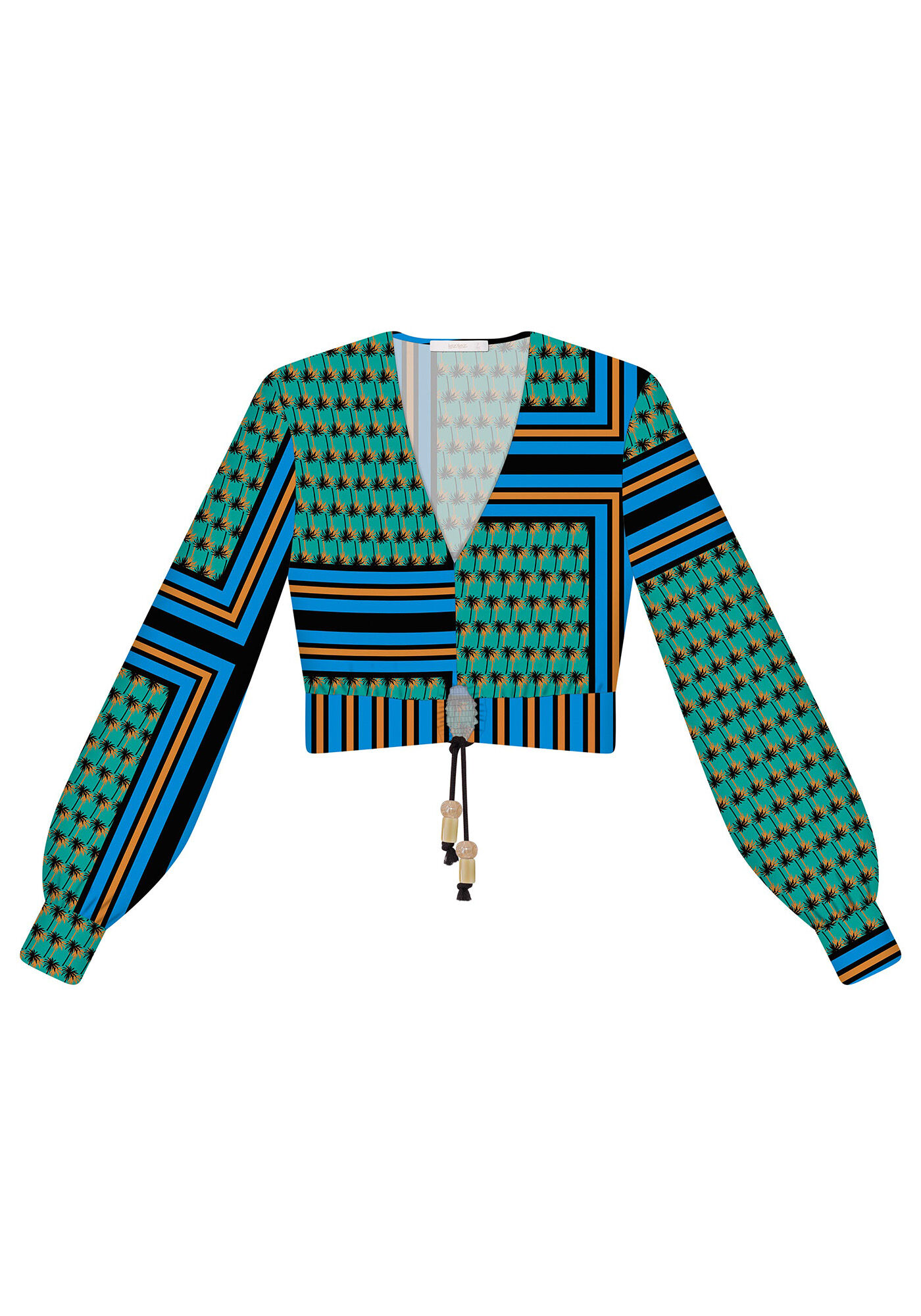 Blusa Manga Longa Cropped, , large.