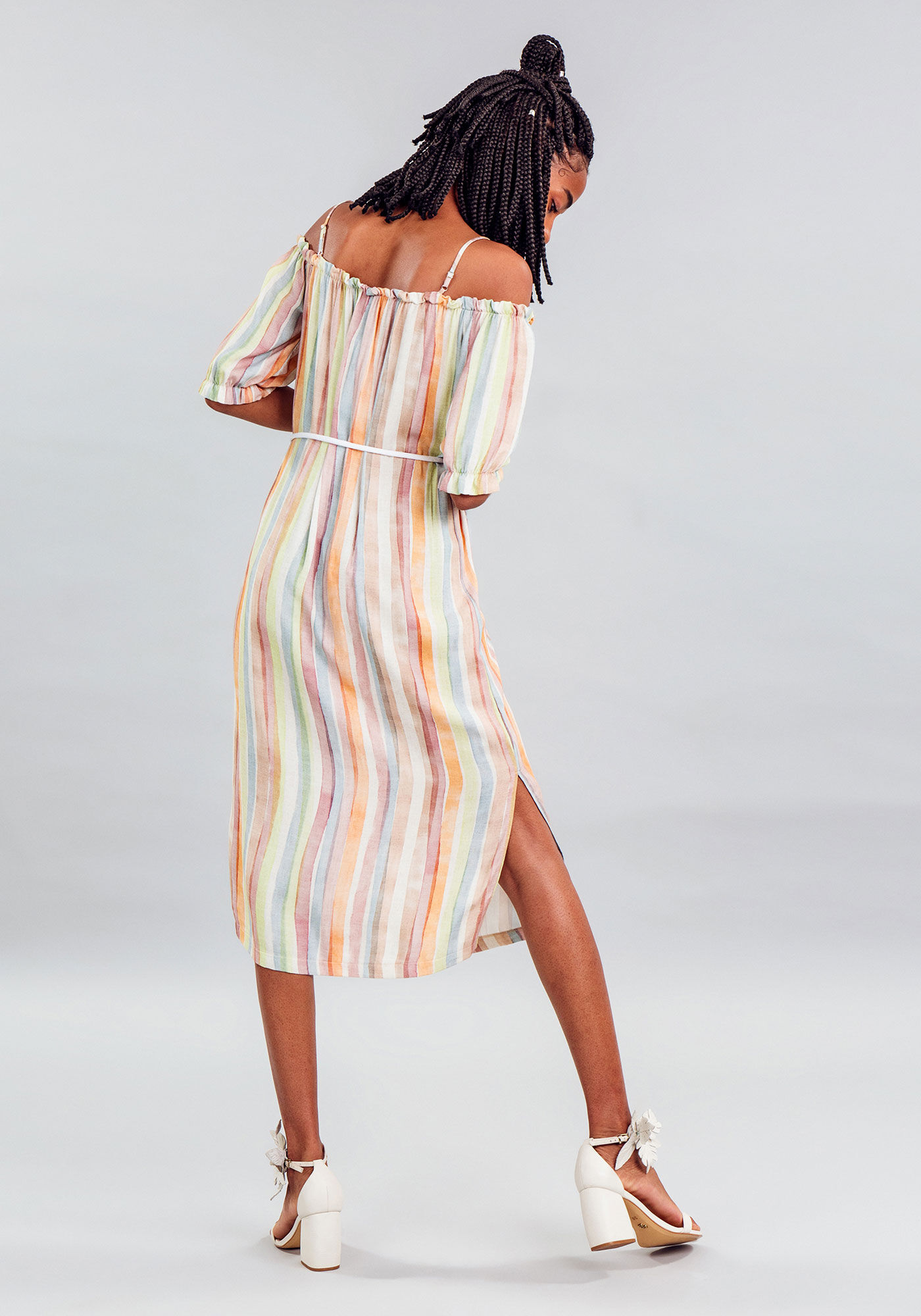 Vestido Midi Tecido Crepe Siena Midi, , large.