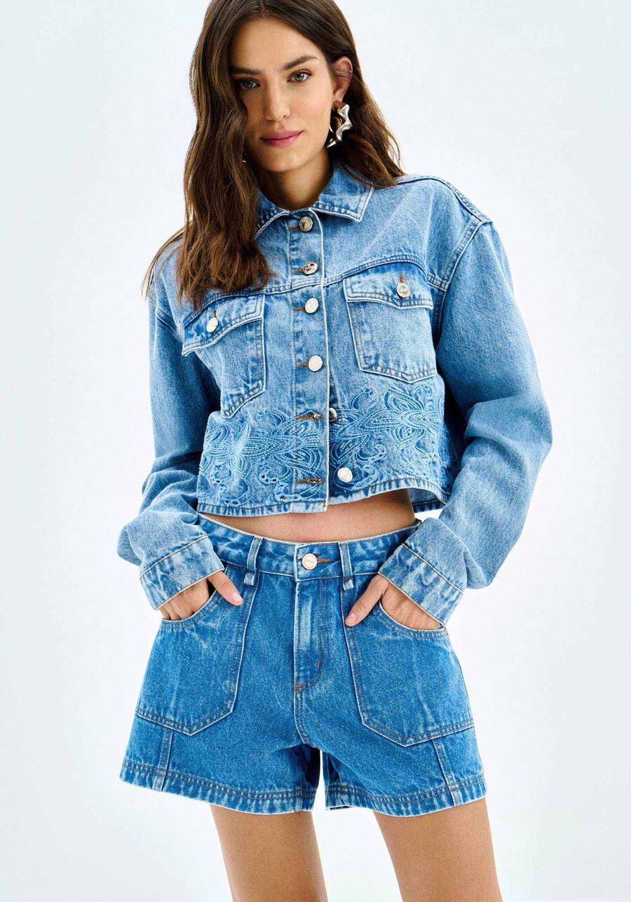 Shorts Jeans Boyfriend Utilitário, . Shorts Jeans Boyfriend Utilitário, , large.