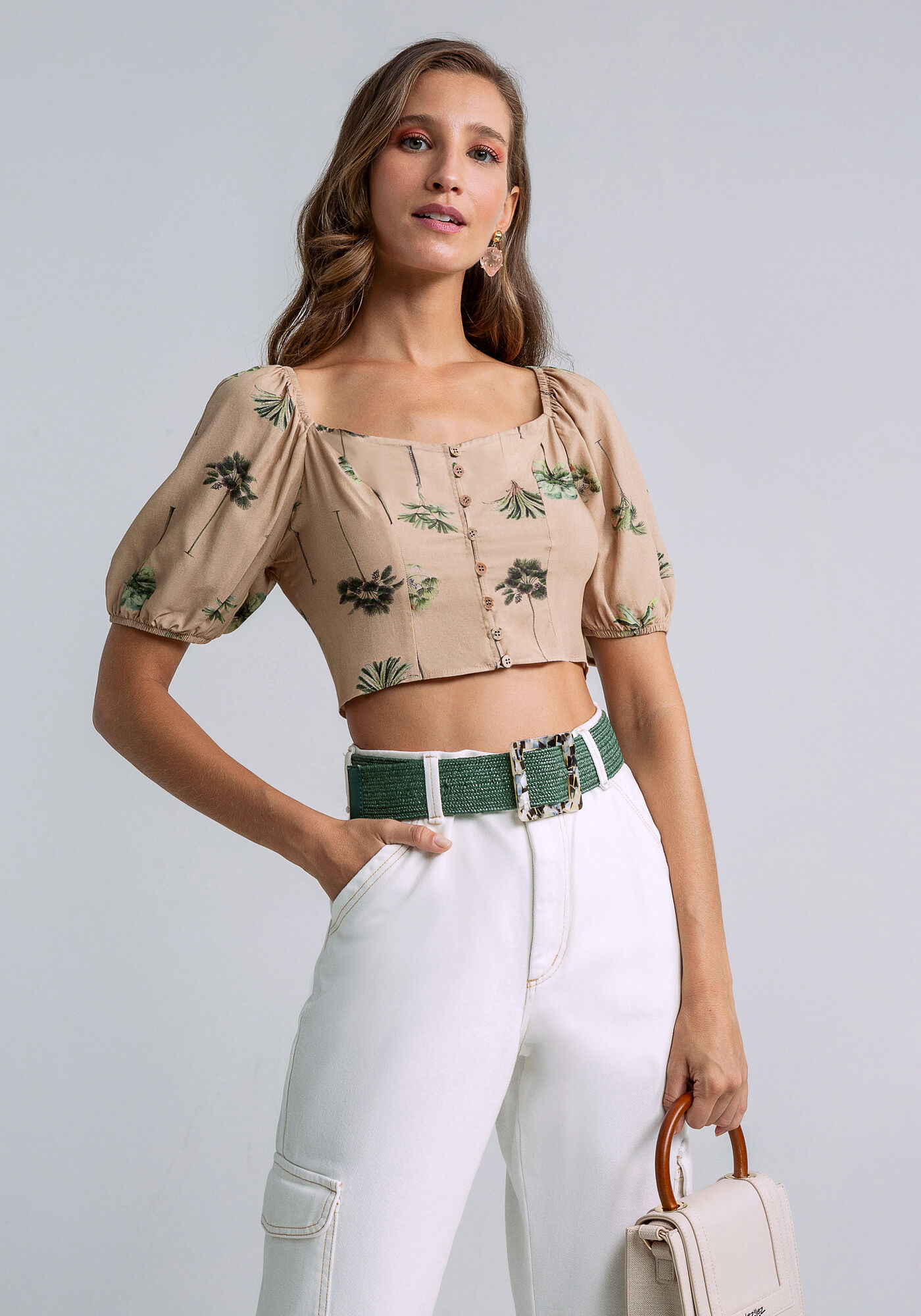 Modelos de clearance blusa cropped