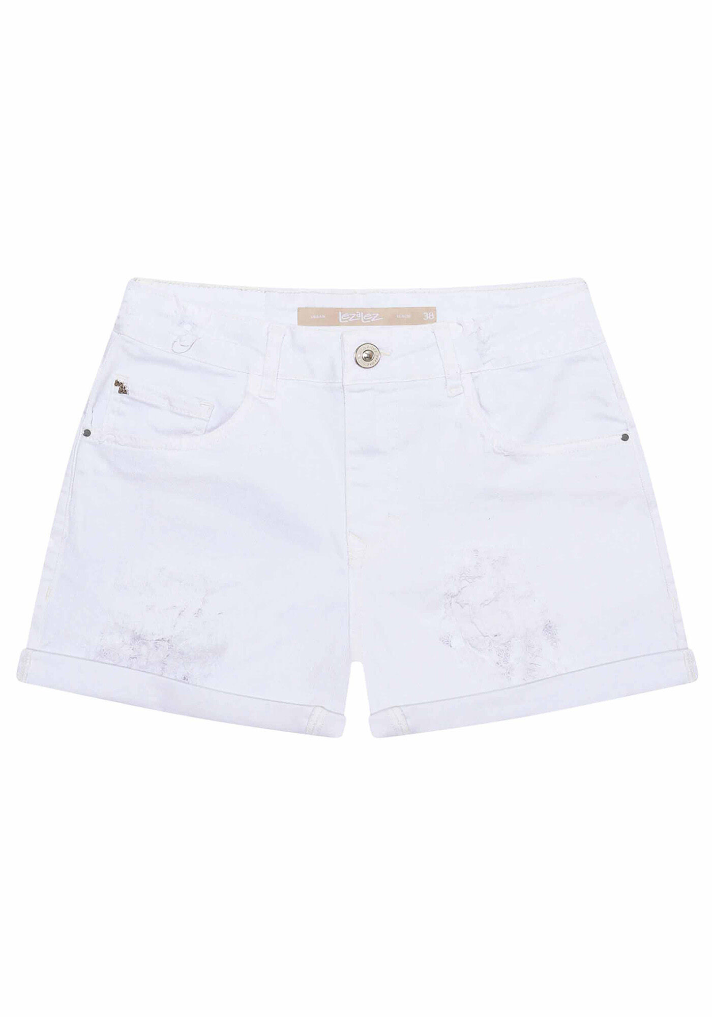 Shorts em Sarja Venice Boyfriend, , large.