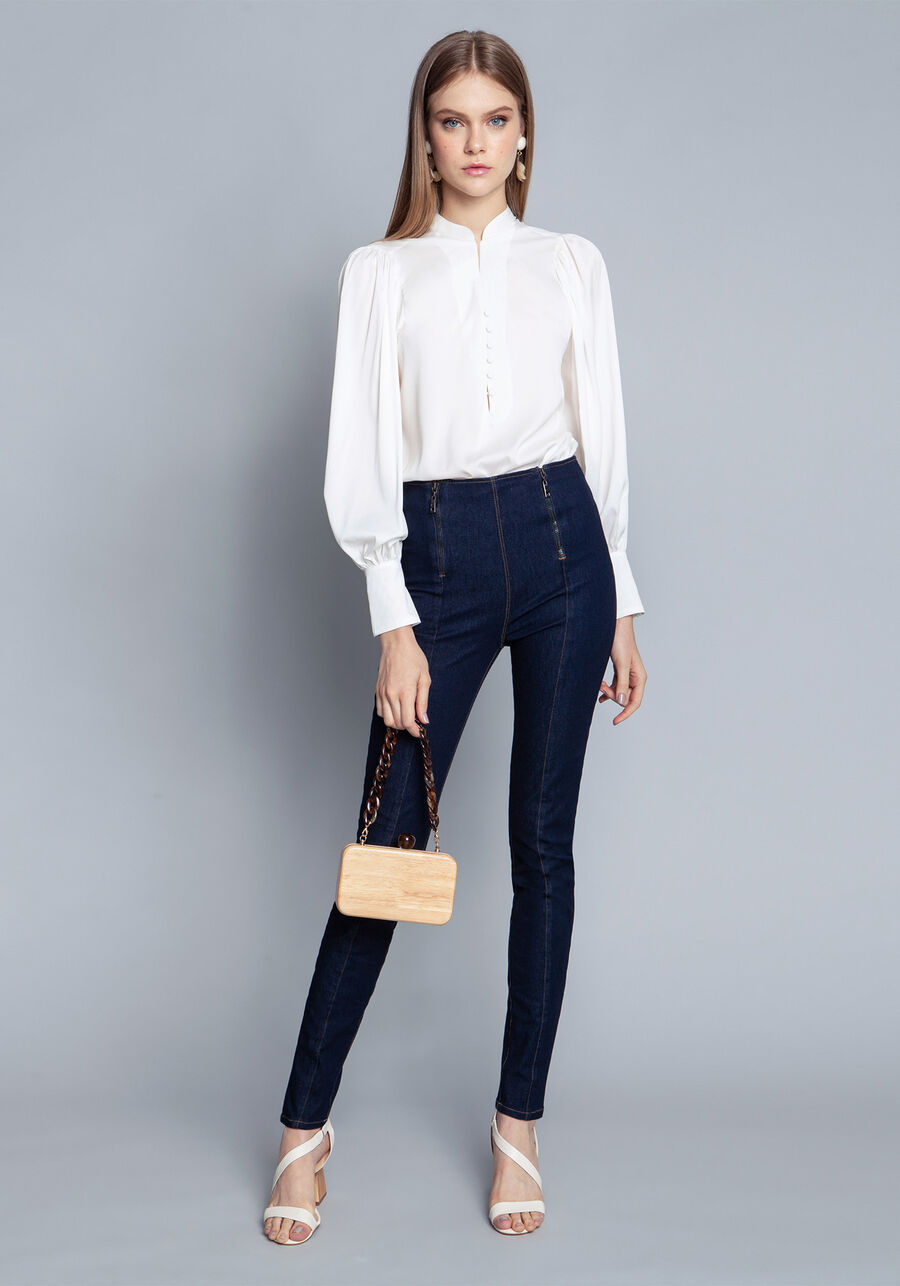 Calça Jeans Com Elastano Jegging, . Calça Jeans Com Elastano Jegging, , large.