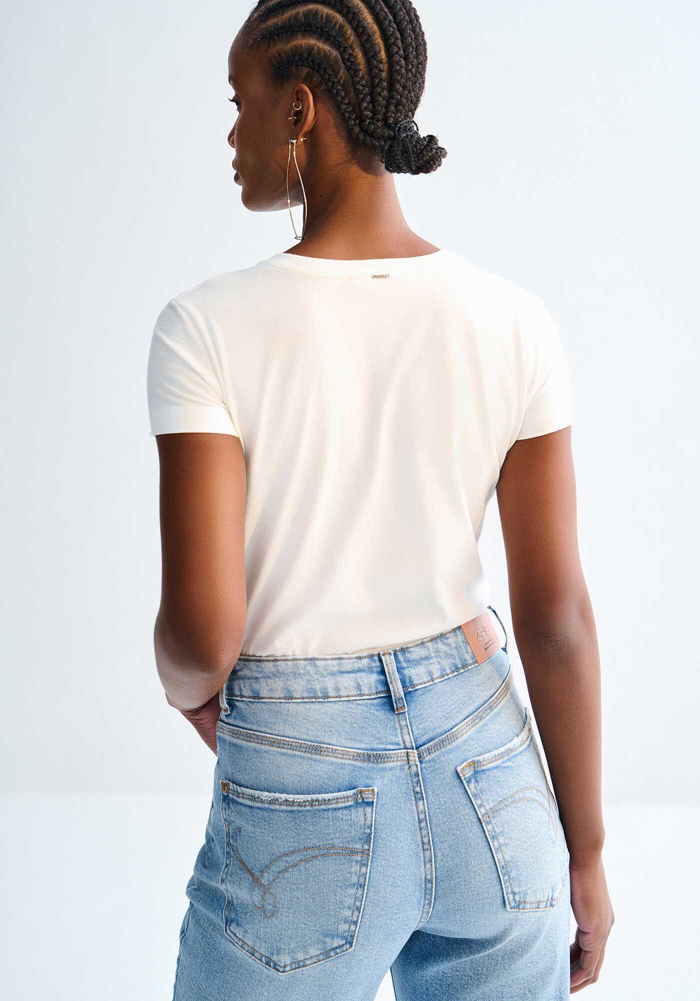 Blusa Manga Curta em Malha Prime Basic, , large.