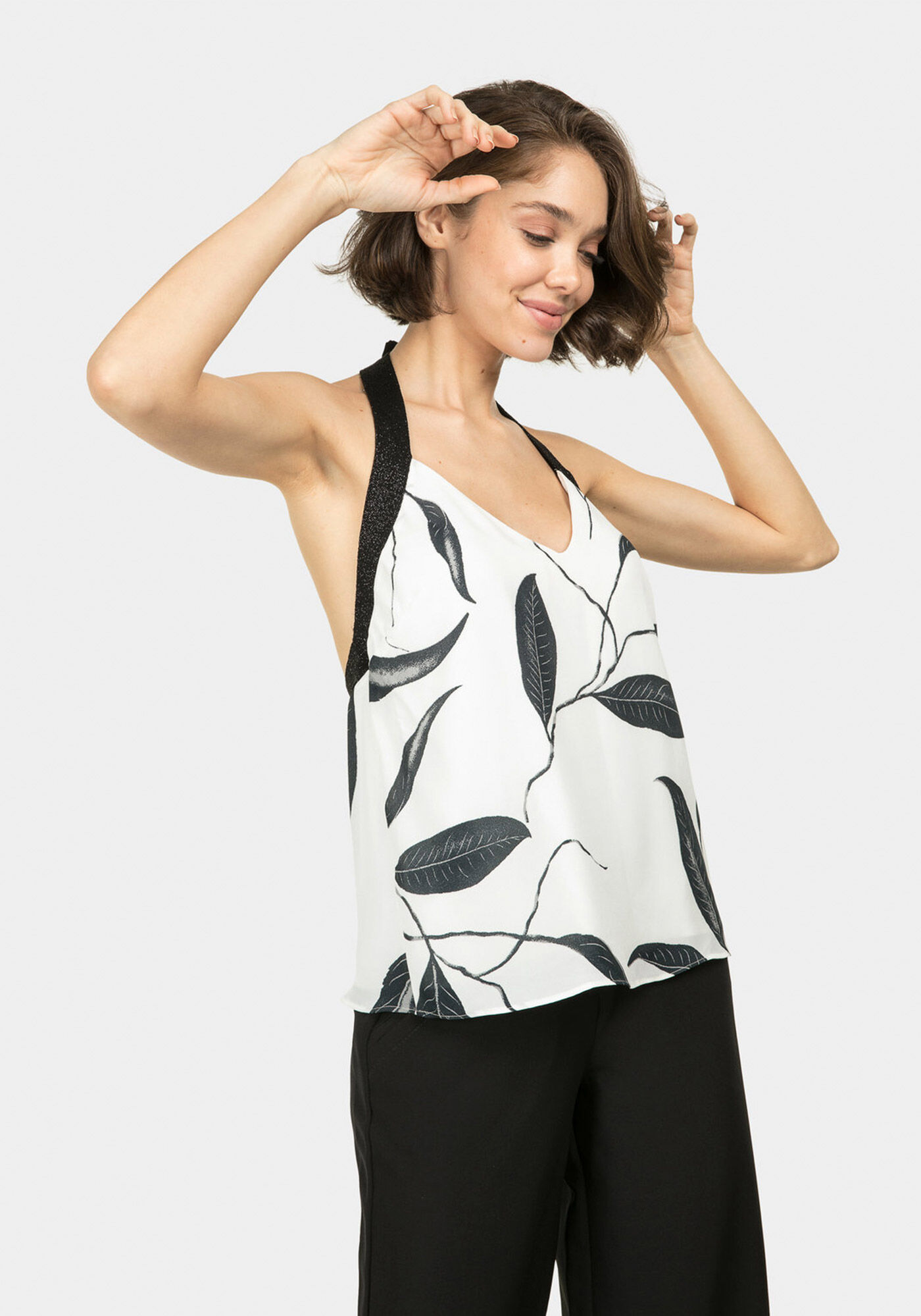 Blusa Frente &Uacute;nica Estampa, , large.