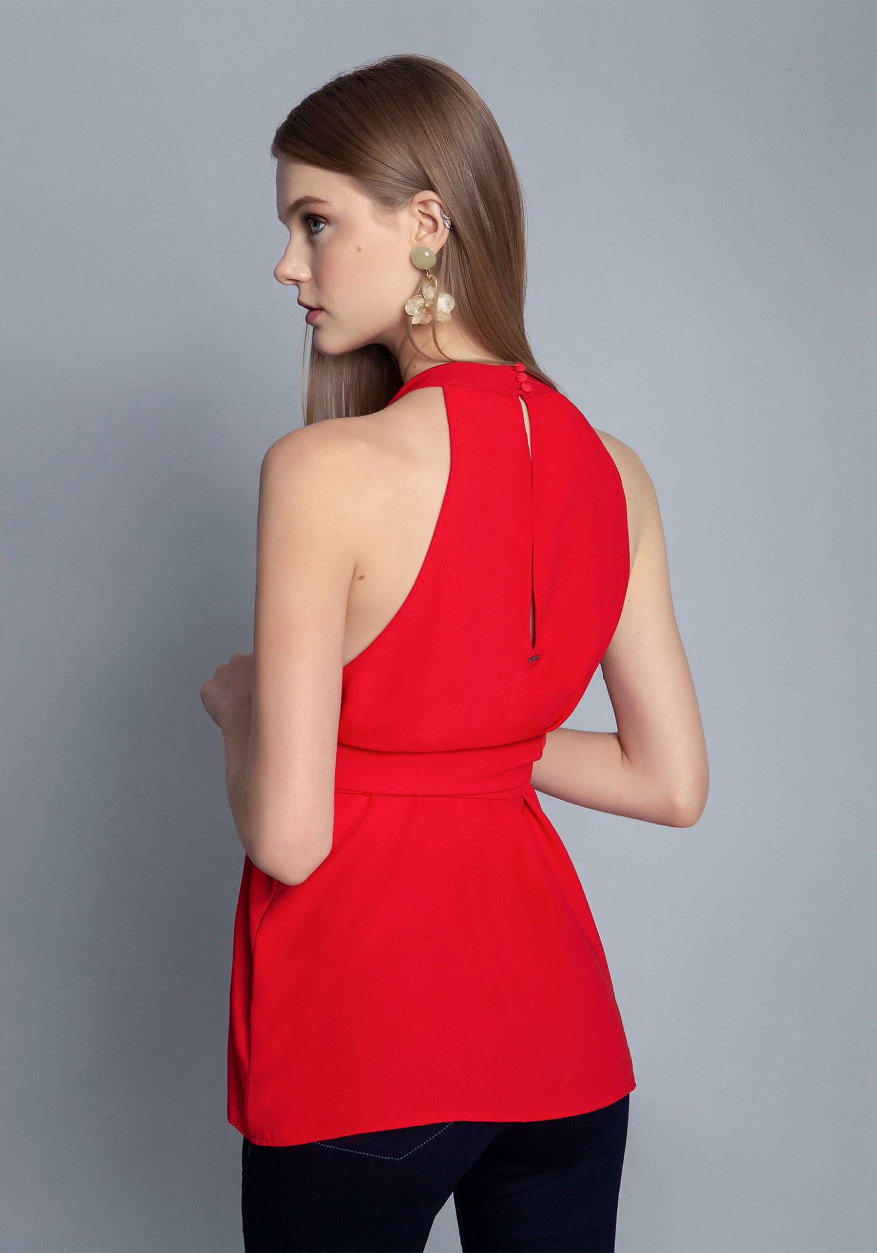 Blusa Tecido Crepe Sensitive, . Blusa Tecido Crepe Sensitive, , large.