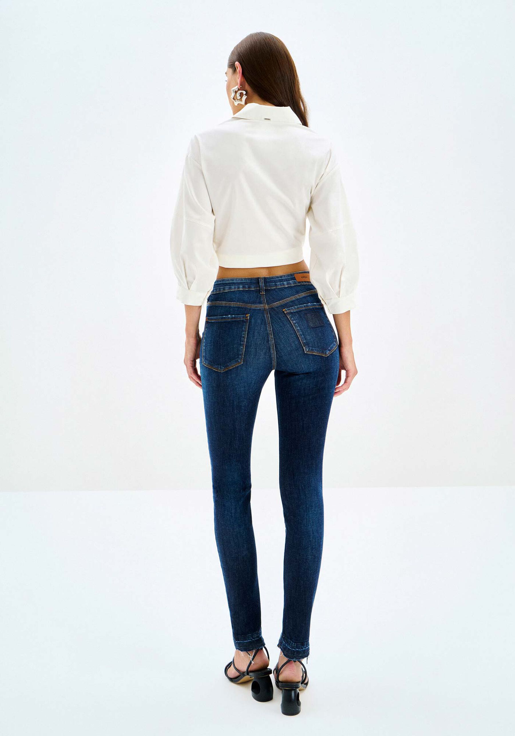 Calça Jeans Skinny Cropped Every Day, . Calça Jeans Skinny Cropped Every Day, , large.
