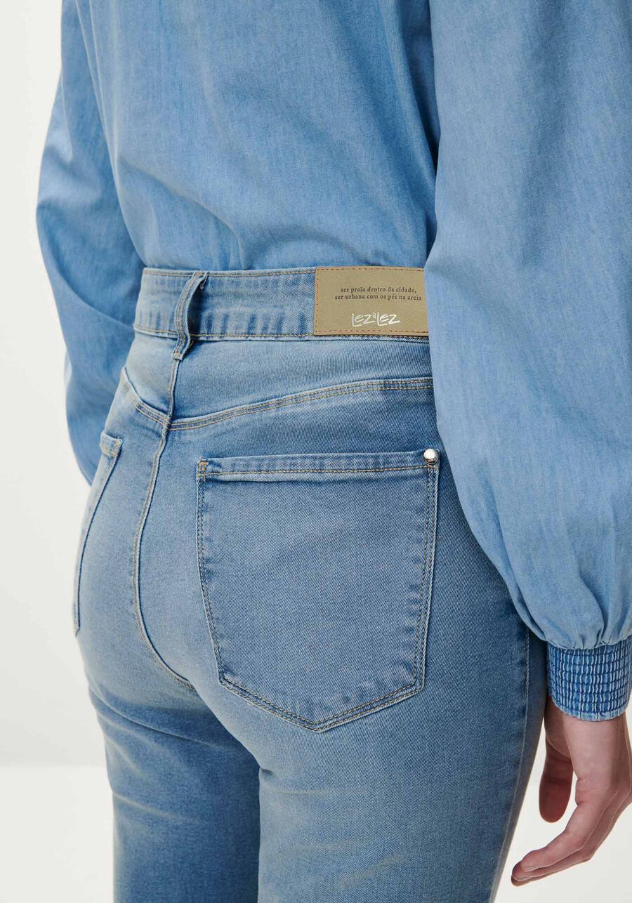 Calça Jeans Skinny Cintura Alta Clara Estonada, . Calça Jeans Skinny Cintura Alta Clara Estonada, , large.