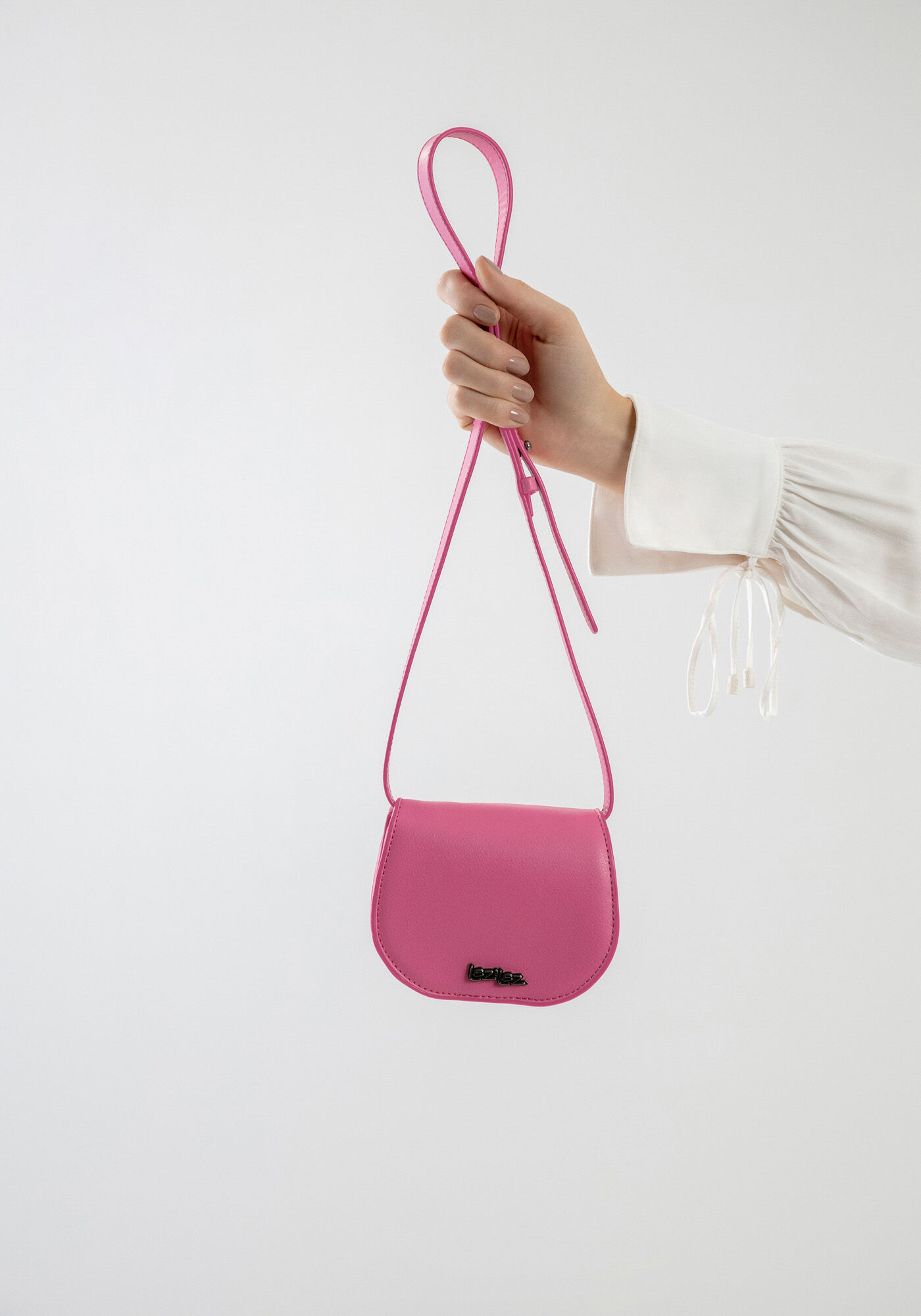 Bolsa Pequena Minimalista Tiracolo, ROSA PINK BOOM, large.