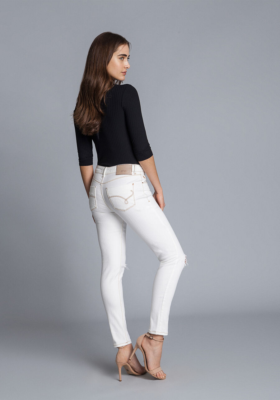 Calça Jeans Skinny Bali, BRANCO OFF WHITE, large.