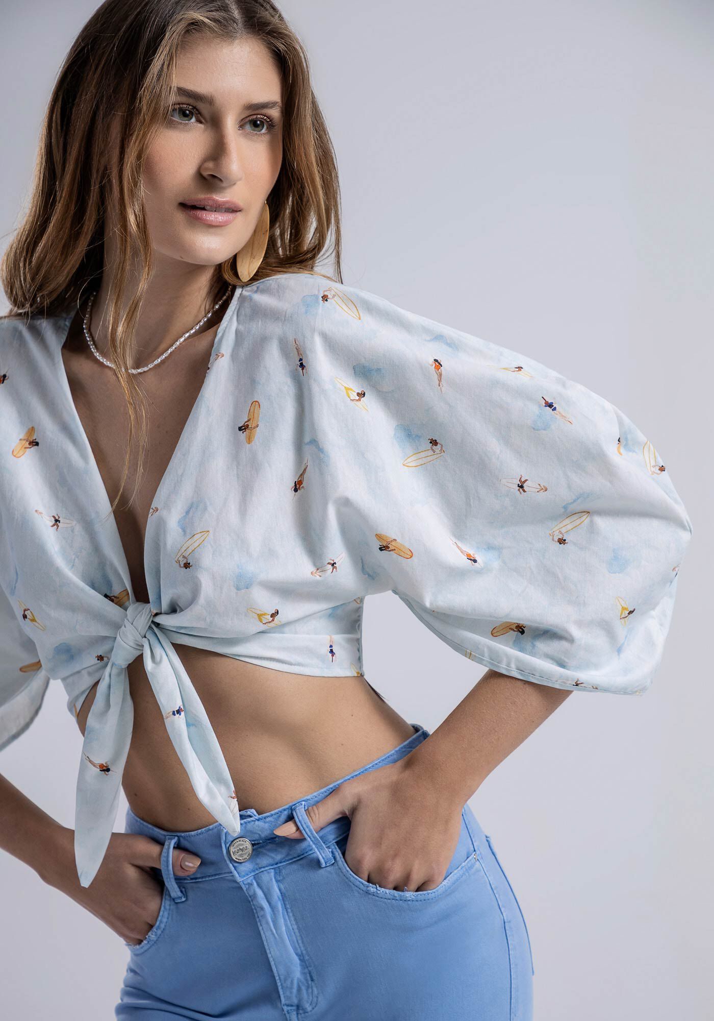 Cal&ccedil;a Sarja Skinny Bali Cropped Every Day, , large.