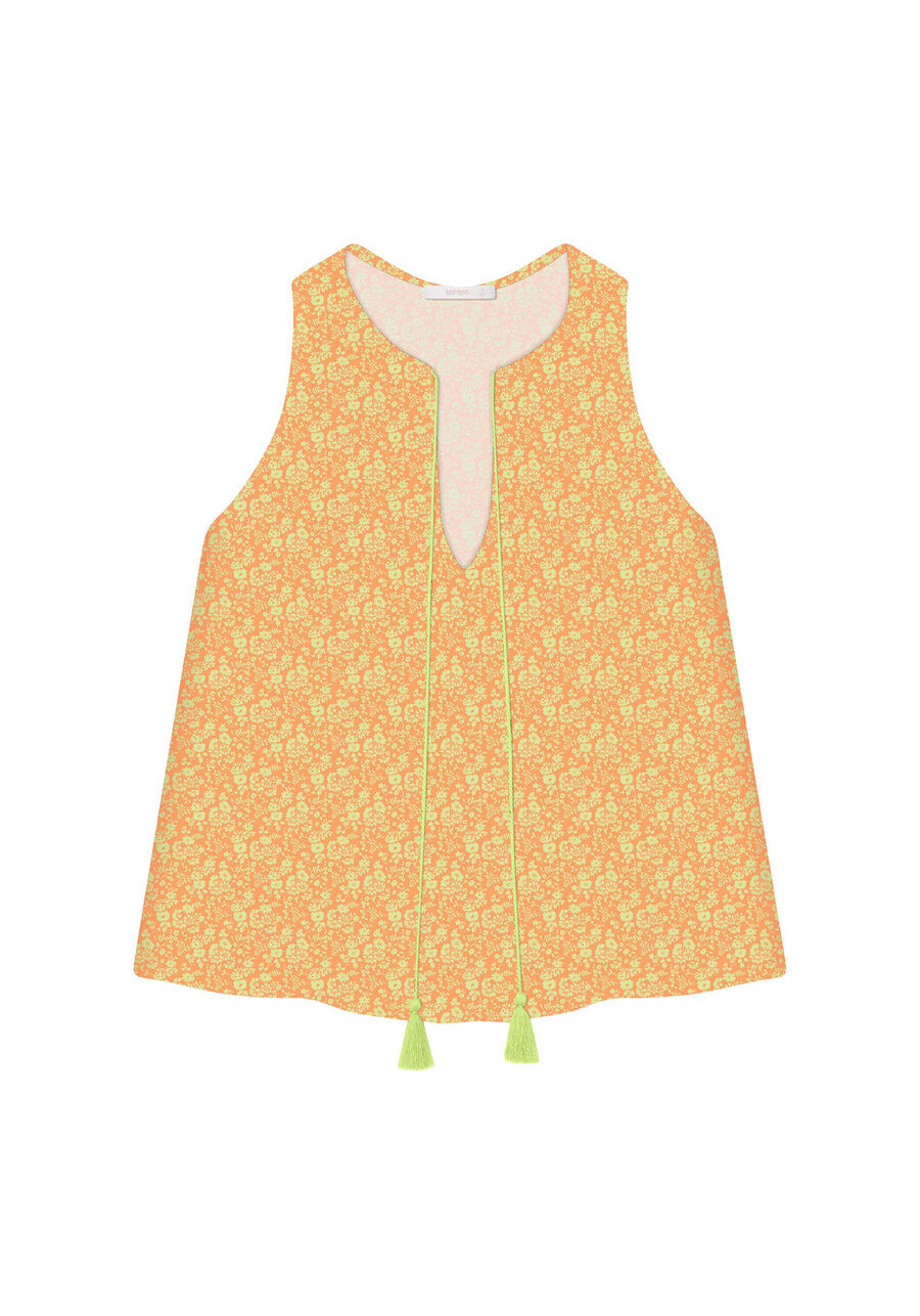 Regata Estampada Tiras, . Regata Estampada Tiras, , large.