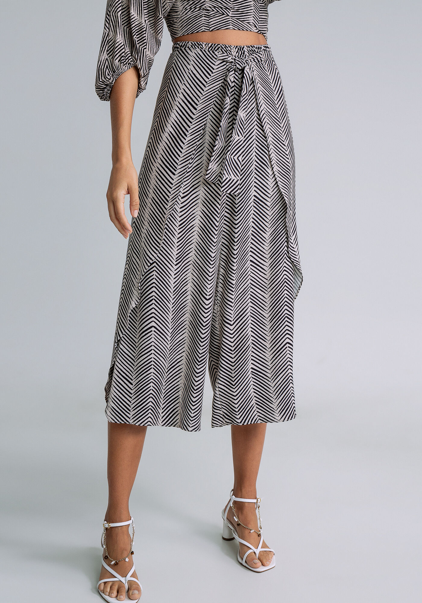 Cal&ccedil;a Pantacourt Pare&ocirc; Estampa, CAMINHOS, large.