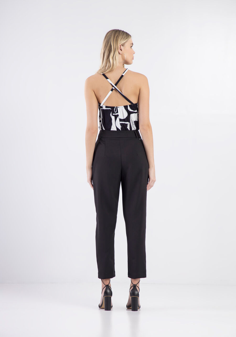 Calça Reta Alfaiataria com Cintura Alta, . Calça Reta Alfaiataria com Cintura Alta, , large.