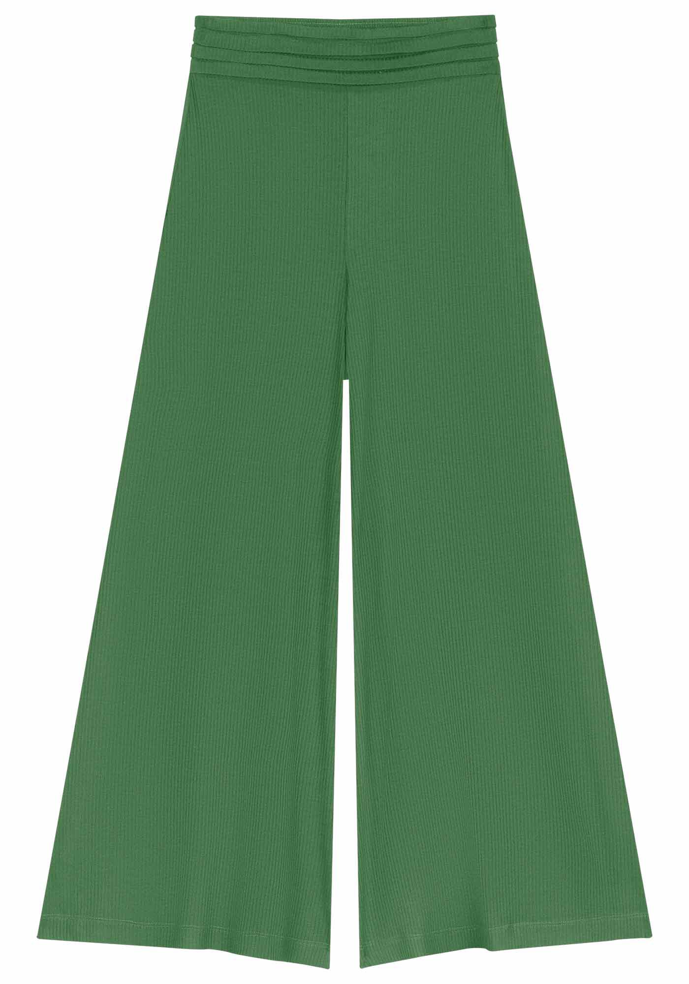 Cal&ccedil;a Pantalona Canelada com Detalhe C&oacute;s, , large.