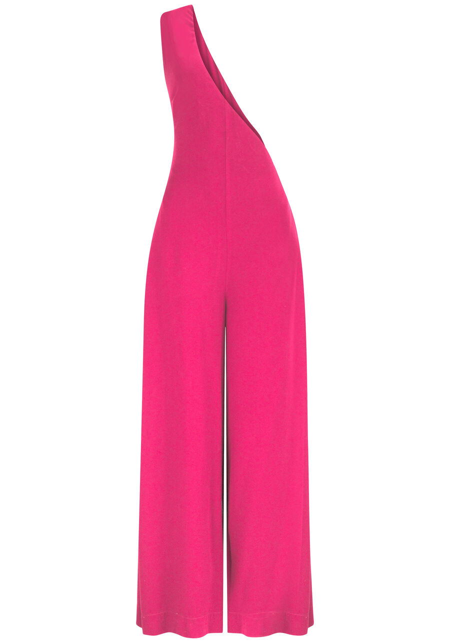 Macacão Longo Assimétrico em Viscose com Top, . Macacão Longo Assimétrico em Viscose com Top, , large.