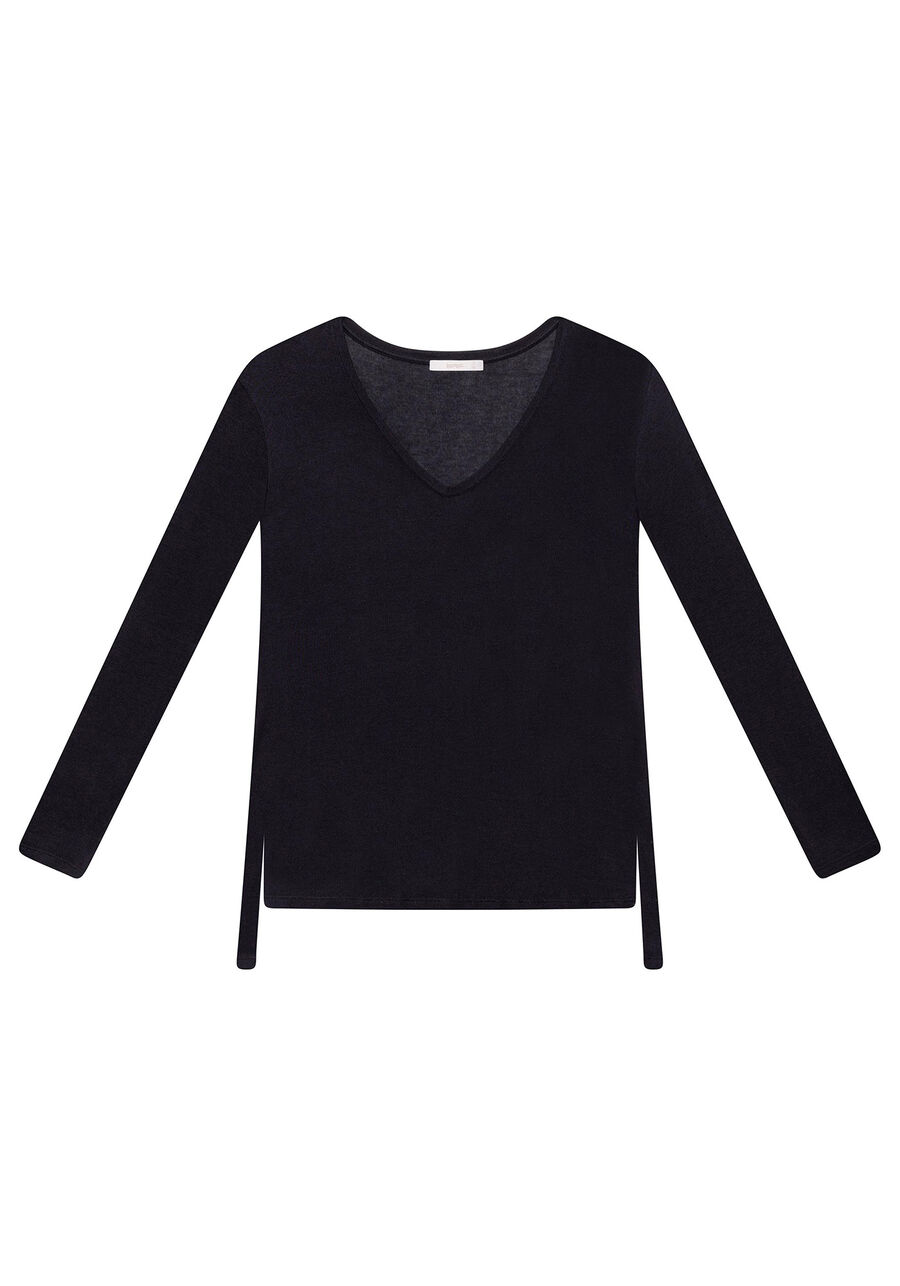 Blusa Manga Longa Básica, . Blusa Manga Longa Básica, , large.