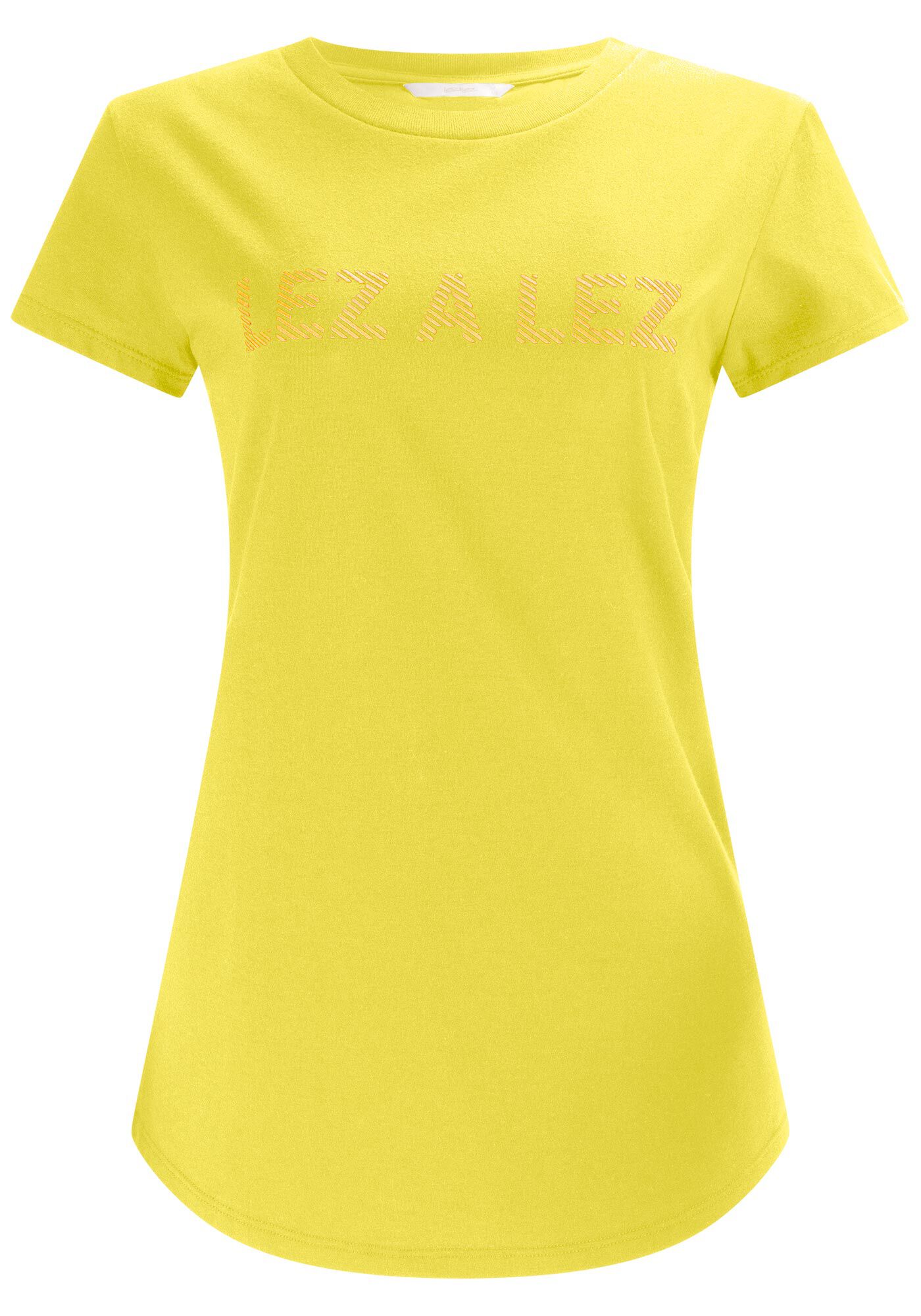 T-shirt em Malha Prime com Estampa Lez a Lez, VERDE PING, large.