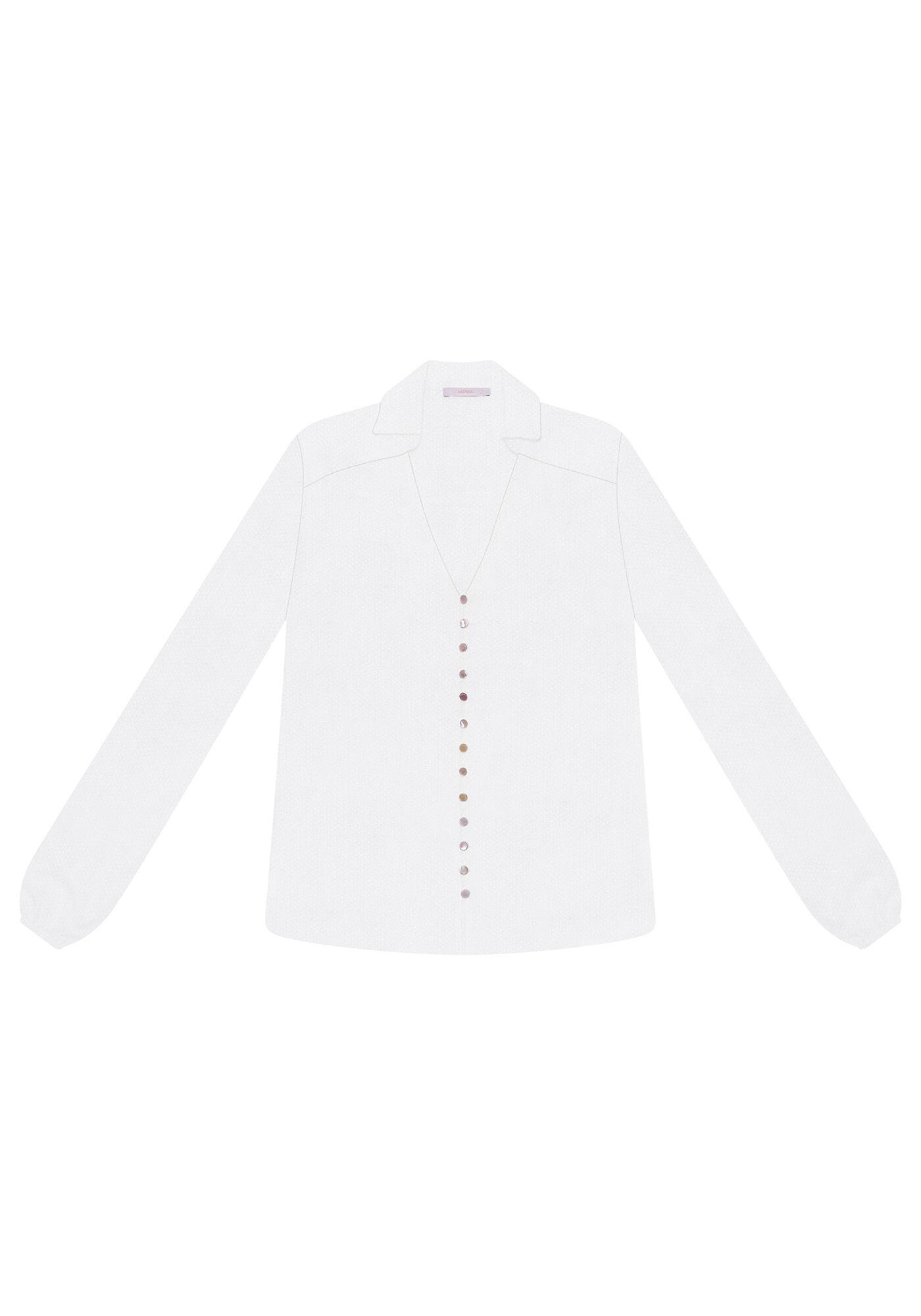 Camisa Manga Longa Ampla, , large.