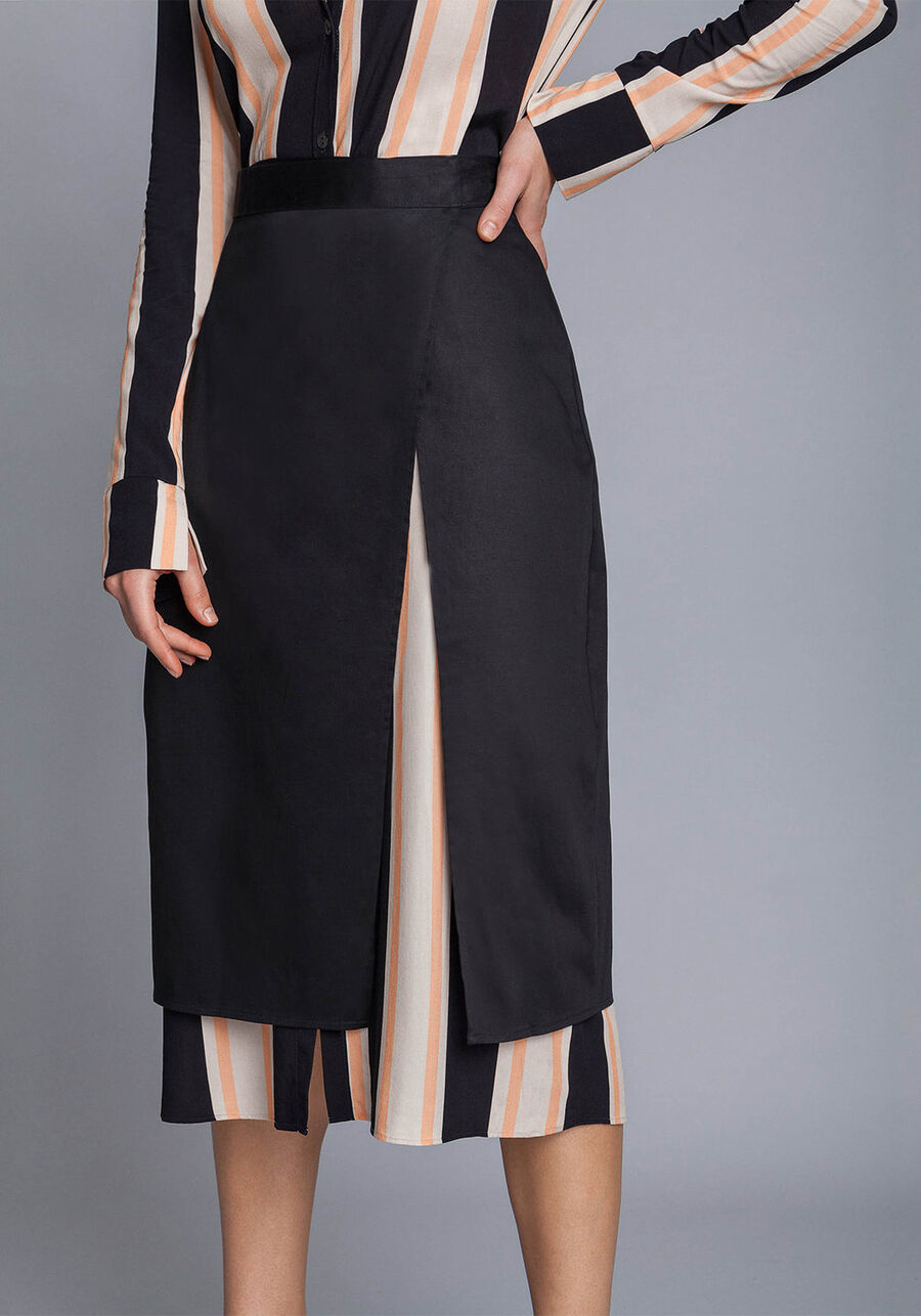 Vestido Chemise Sobreposição Removível, . Vestido Chemise Sobreposição Removível, , large.