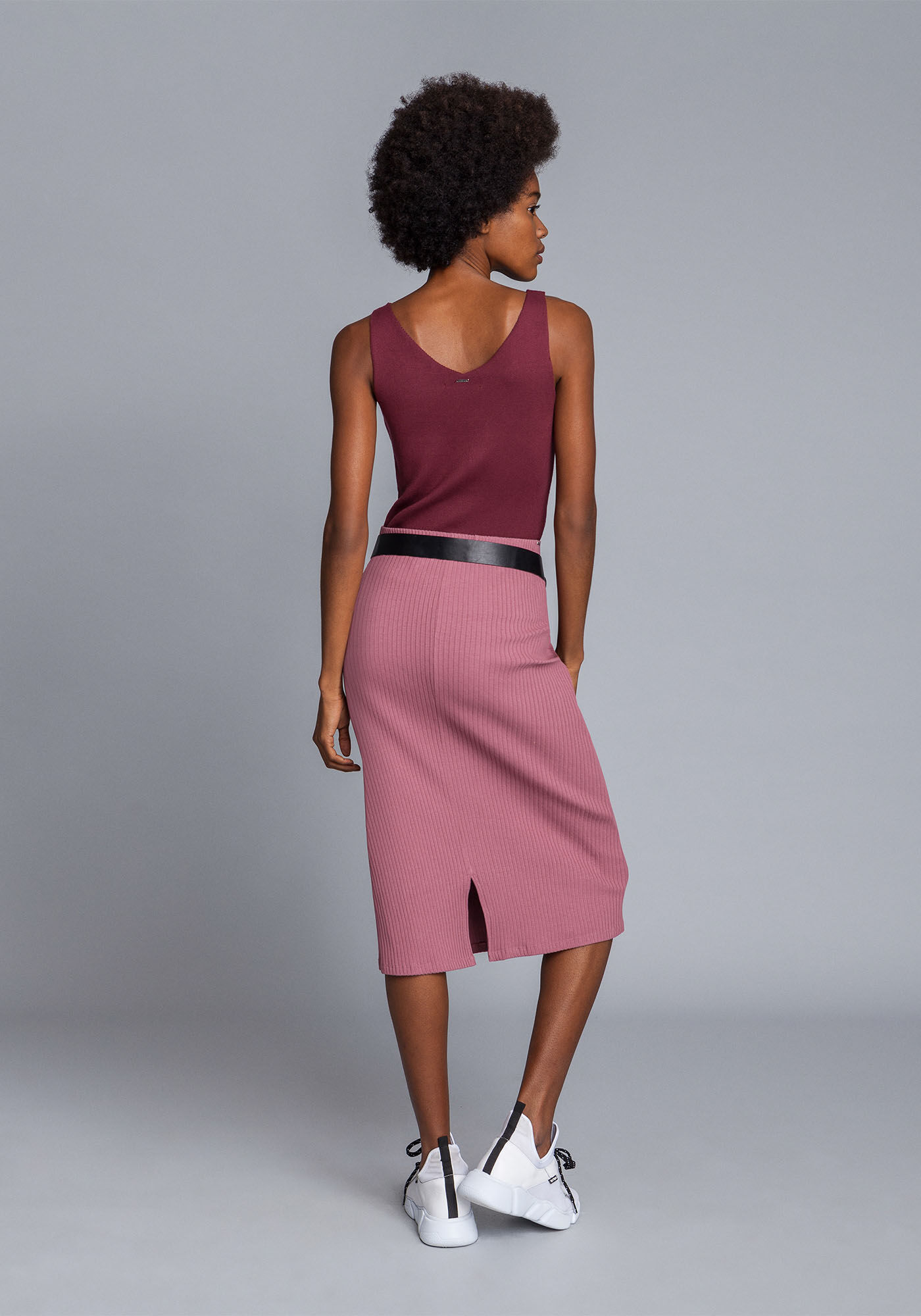 Blusa Decote V Tric&ocirc;, , large.