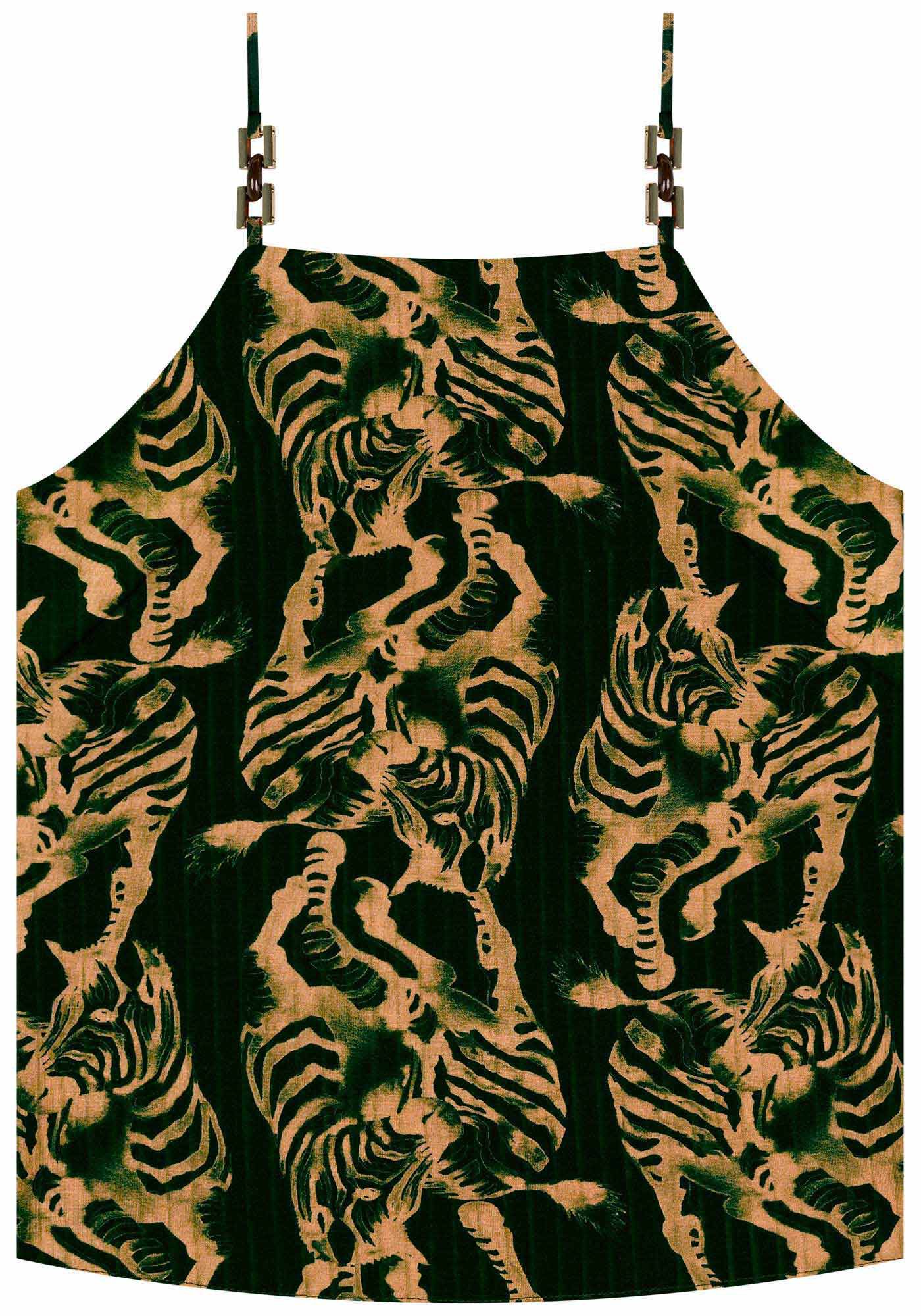 Blusa Estampada Em Viscose Com Enfeite Nas Al&ccedil;as, , large.