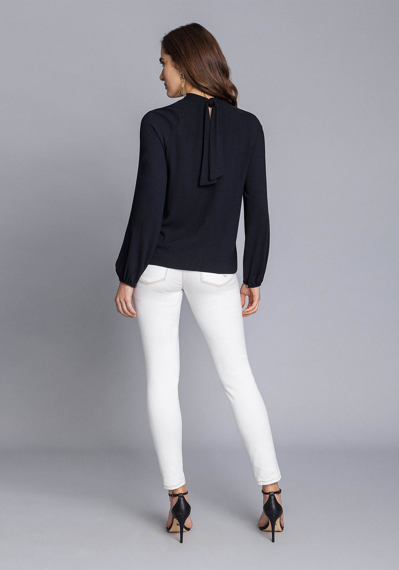 Blusa Manga Longa Recorte, , large.