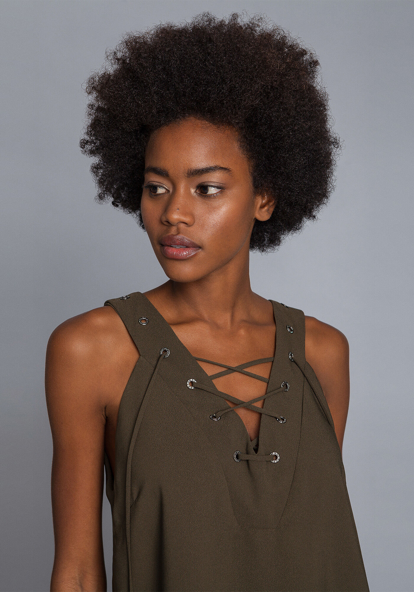 Blusa Decote Lace Up Ilh&oacute;s, , large.