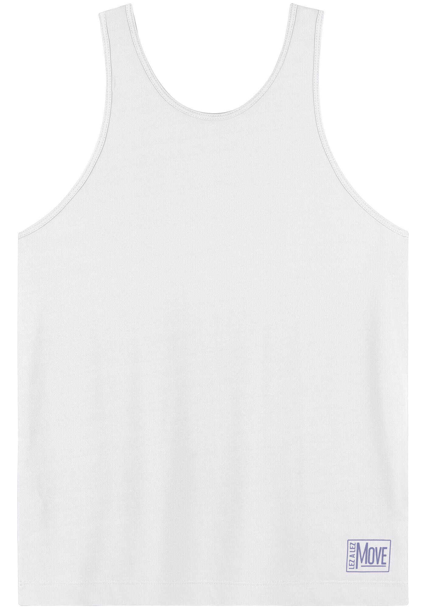 Blusa Regata Nadador Com Prote&ccedil;&atilde;o Solar Move, BRANCO, large.