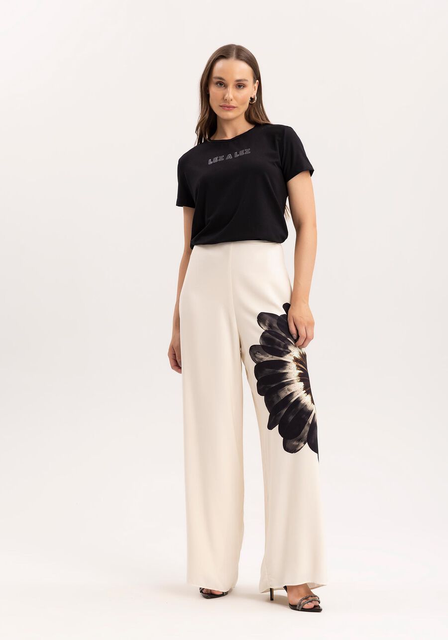 T-shirt Malha Power com Efeito Brilho, . T-shirt Malha Power com Efeito Brilho, , large.