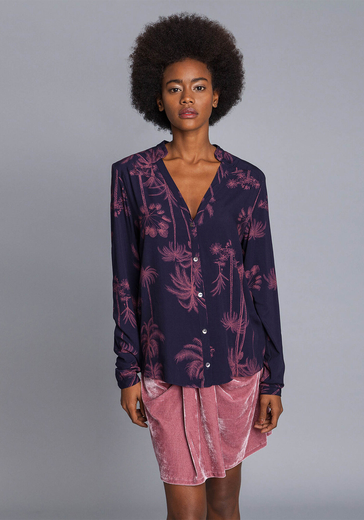 Blusa Manga Longa Estampa, , large.