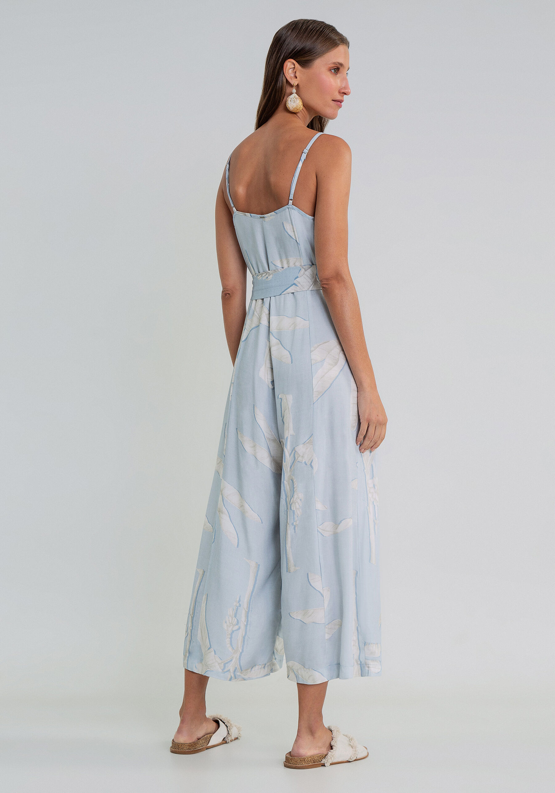 Macacão com Alças Mídi Cinto, . Macacão com Alças Mídi Cinto, , large.