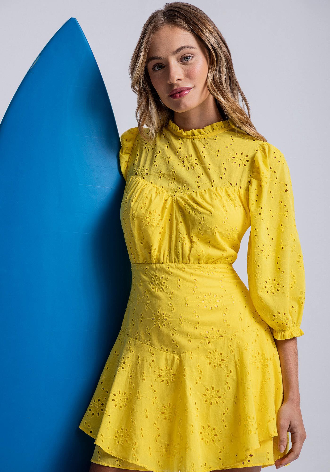 Vestido top laise curto