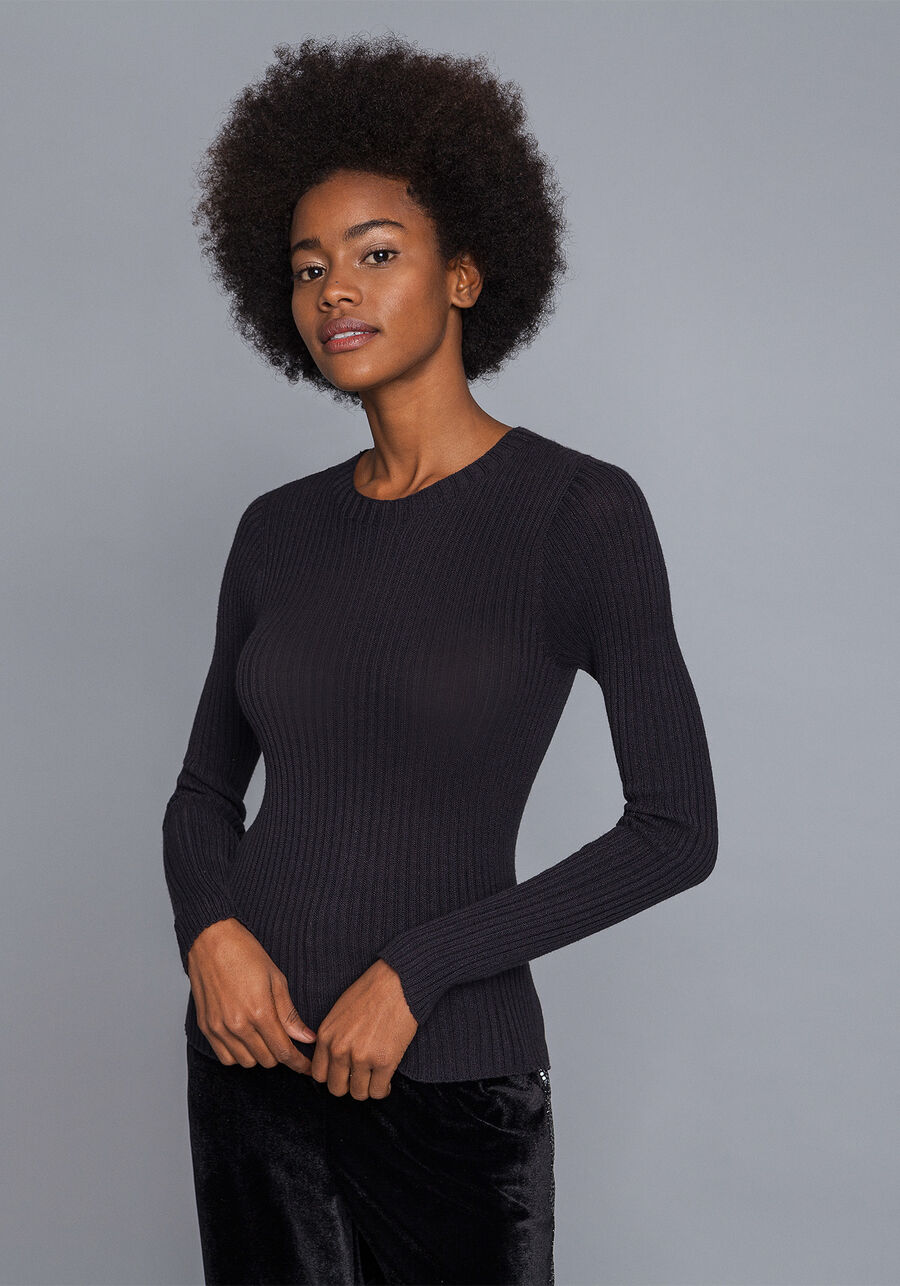 Blusa Manga Longa Tricô, . Blusa Manga Longa Tricô, , large.