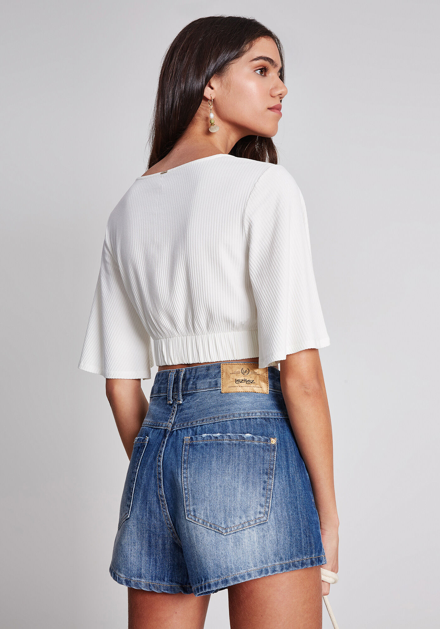 Shorts Jeans Rio Len&ccedil;o, , large.