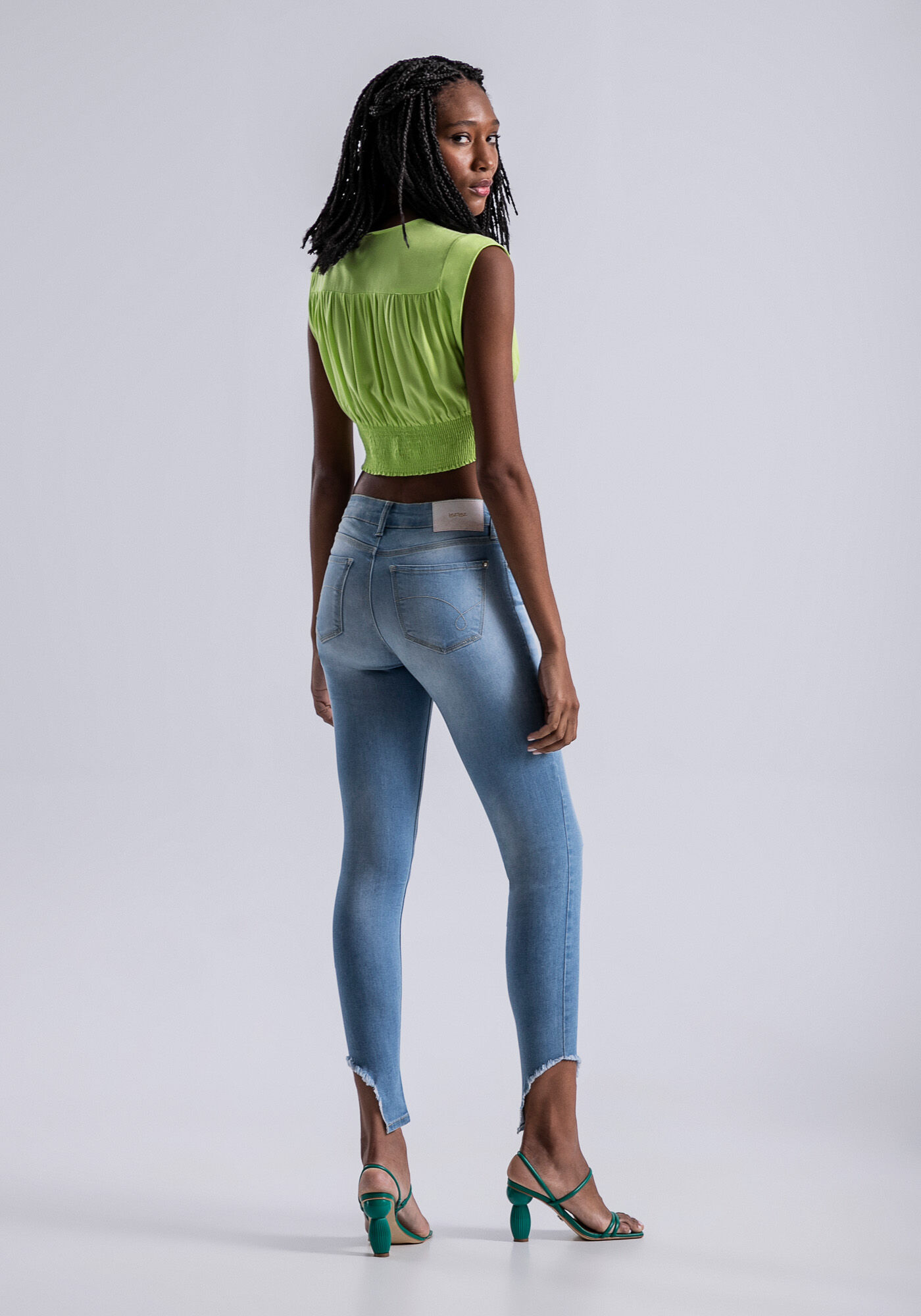 Cal&ccedil;a Jeans Skinny Bali Cropped Every Day, , large.