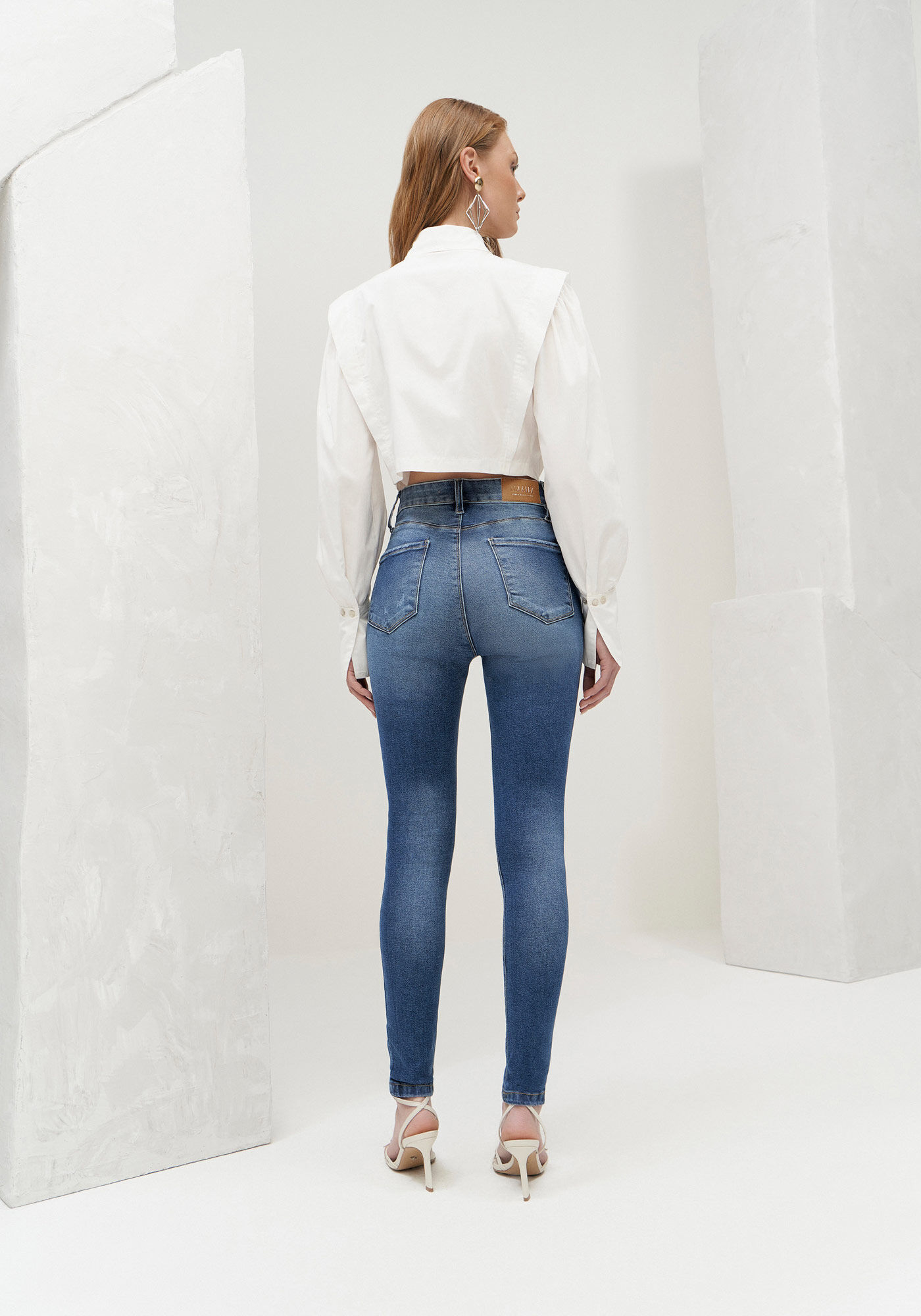 Cal&ccedil;a Jeans Skinny Estonada Shaping, , large.