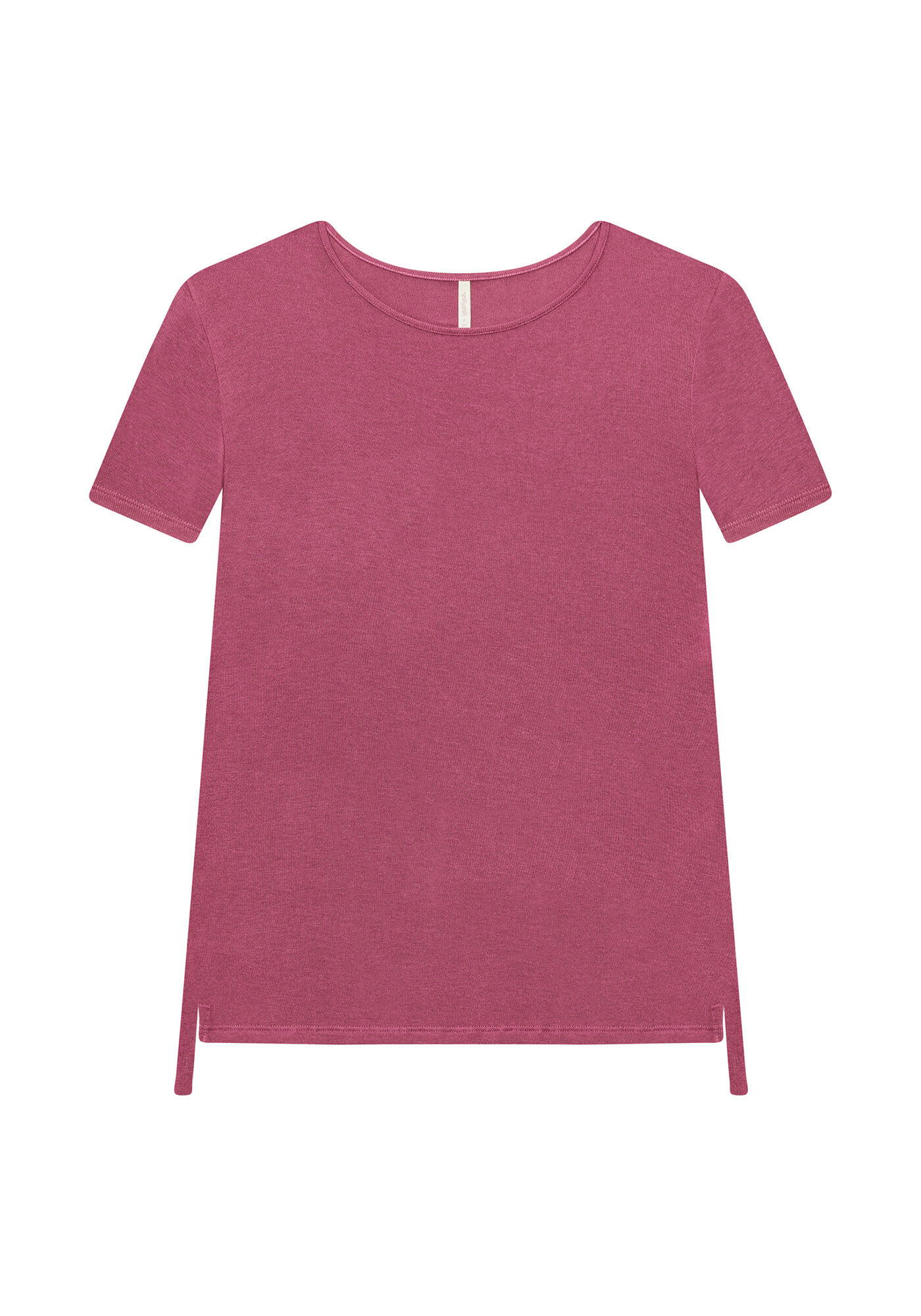 Blusa Manga Curta B&aacute;sica Ampla, , large.