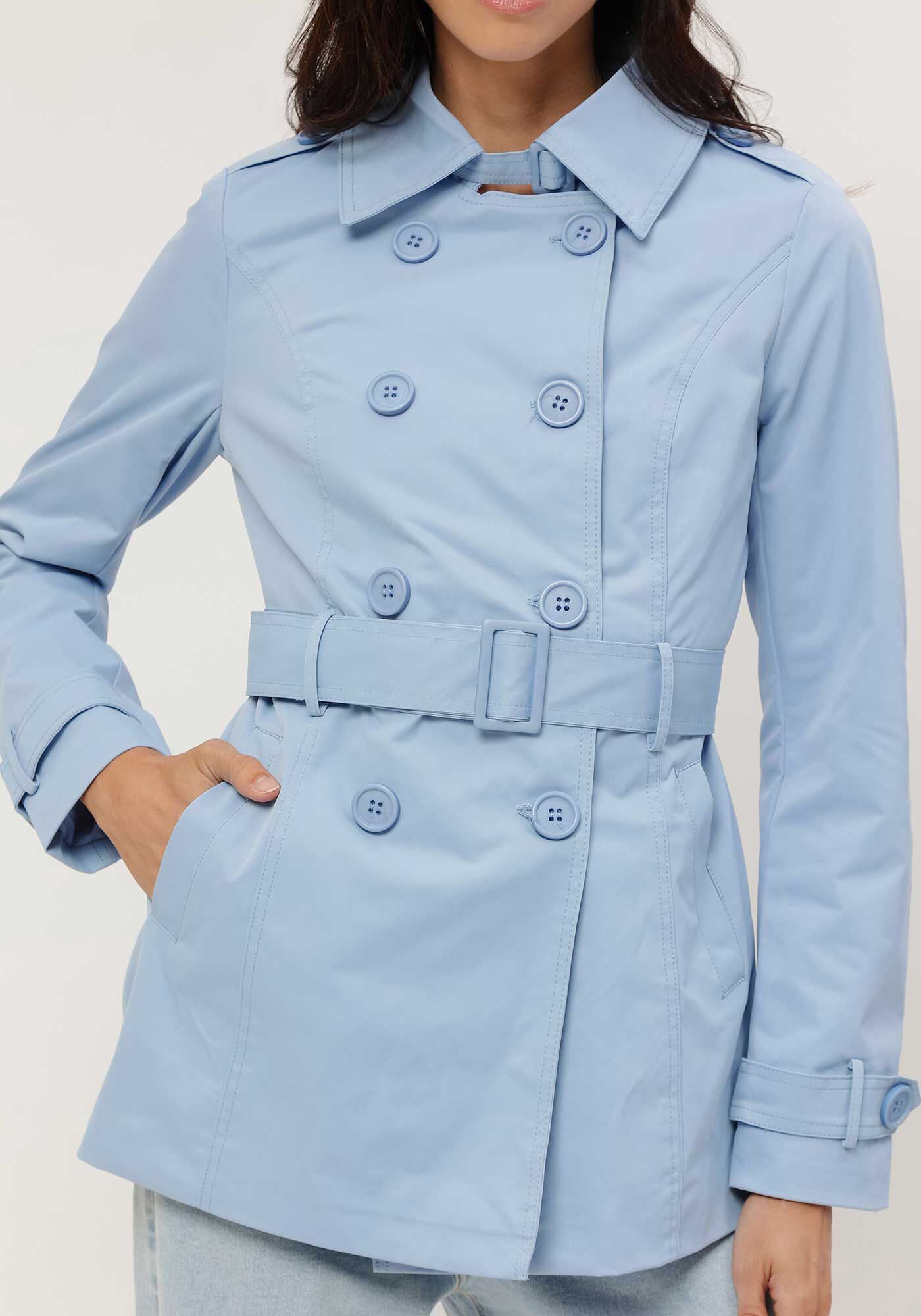 Trench Coat Alongado com Cinto, , large.