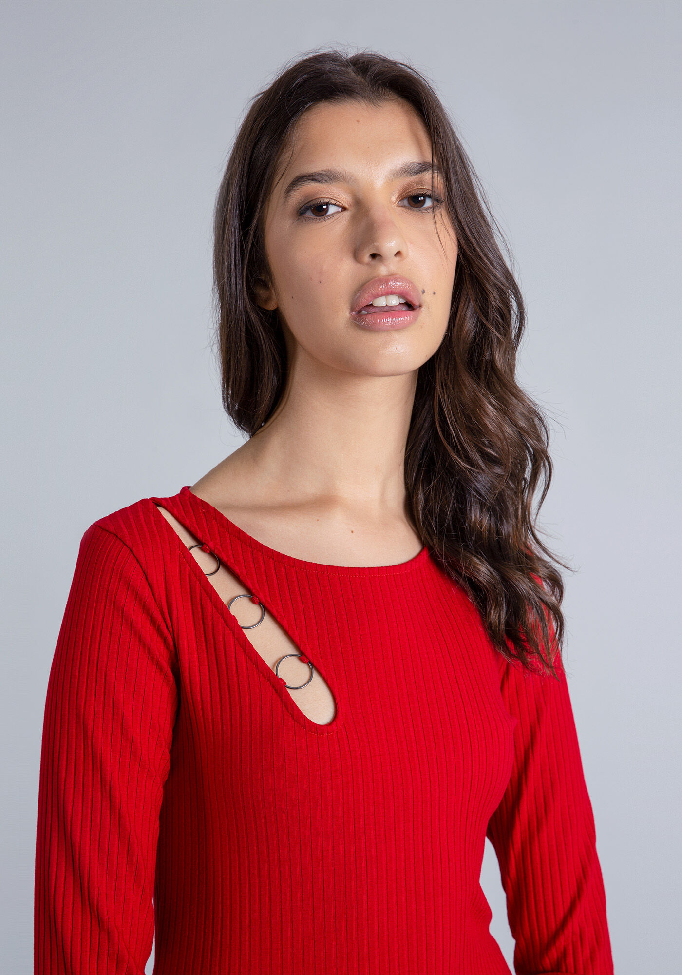 Blusa Manga Longa Argolas, , large.