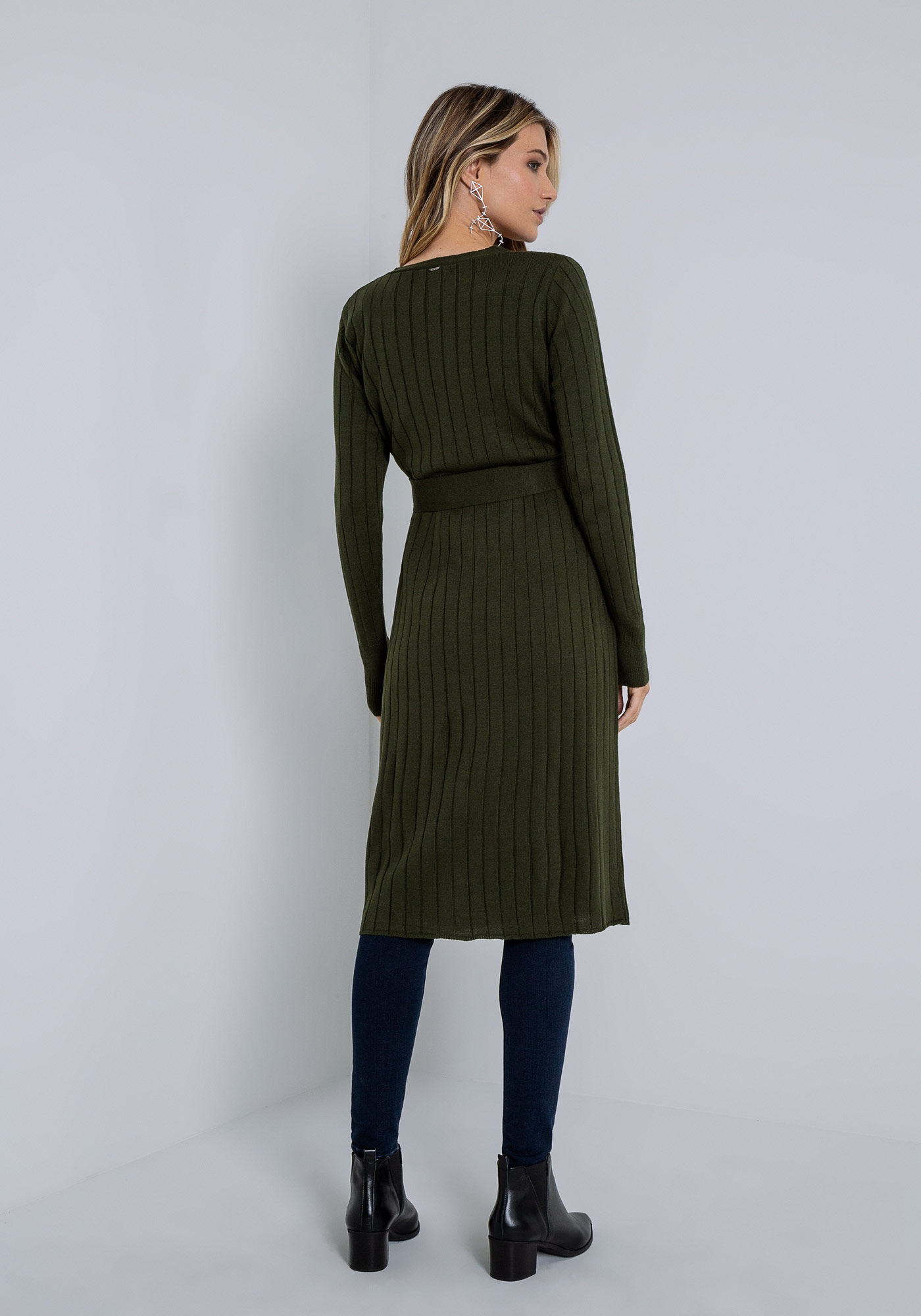 Sobreposi&ccedil;&atilde;o em Tric&ocirc; com Cinto, , large.