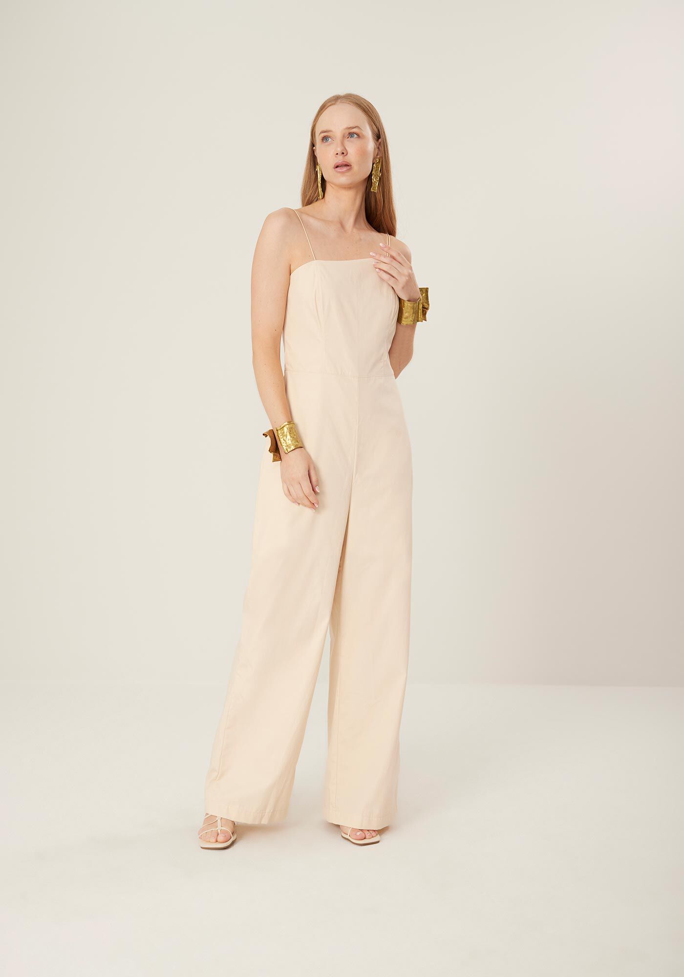 Macac&atilde;o Longo Alfaiataria em Cotton Sarjado com Al&ccedil;as, , large.