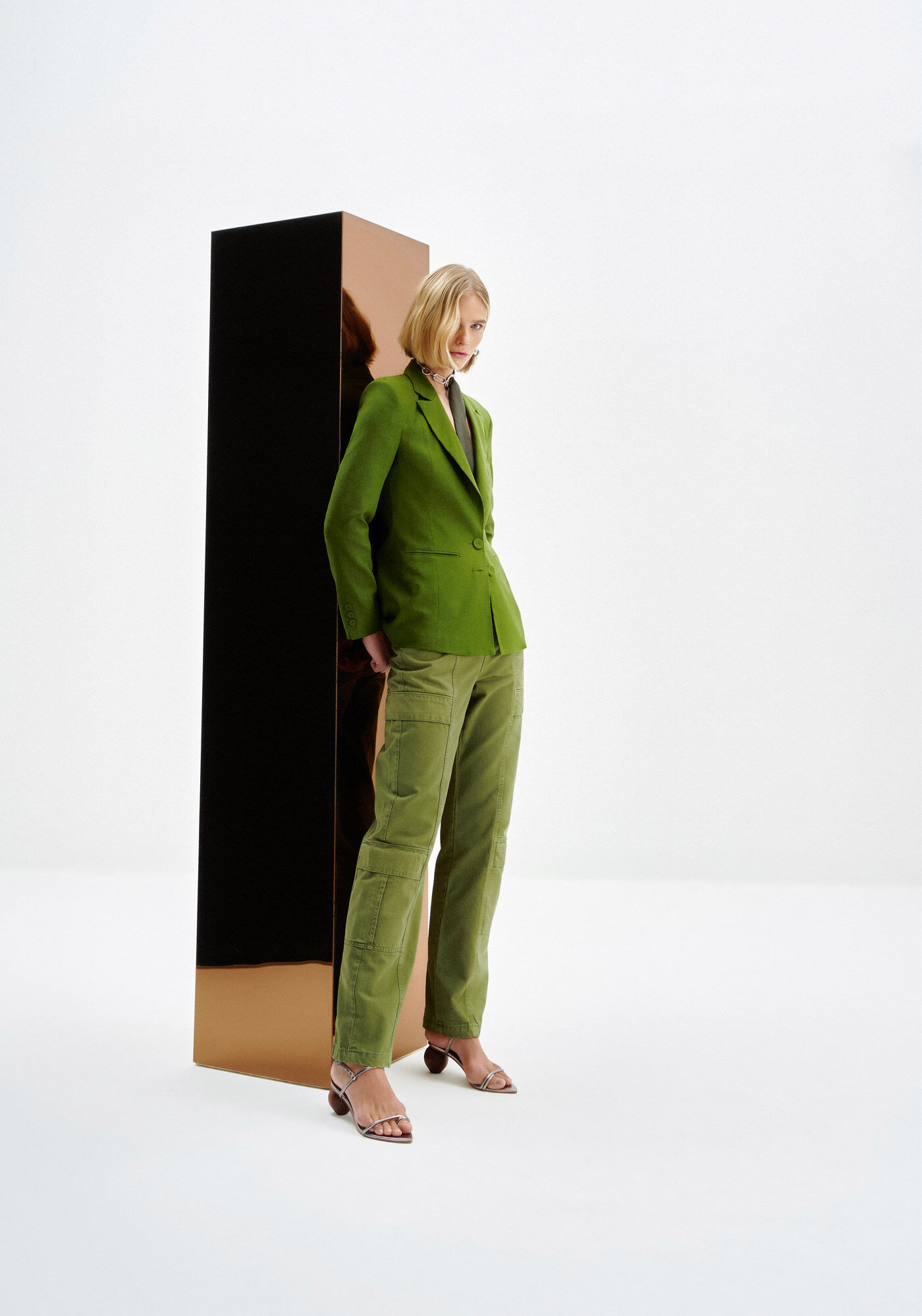 Blazer Alfaiataria em Linho, , large.