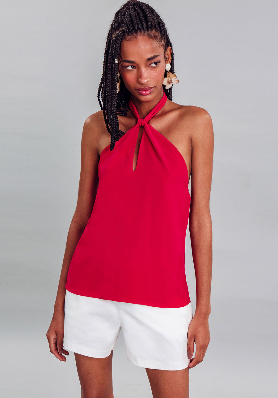 Blusa Tecido Poly Marocain, . Blusa Tecido Poly Marocain, , large.