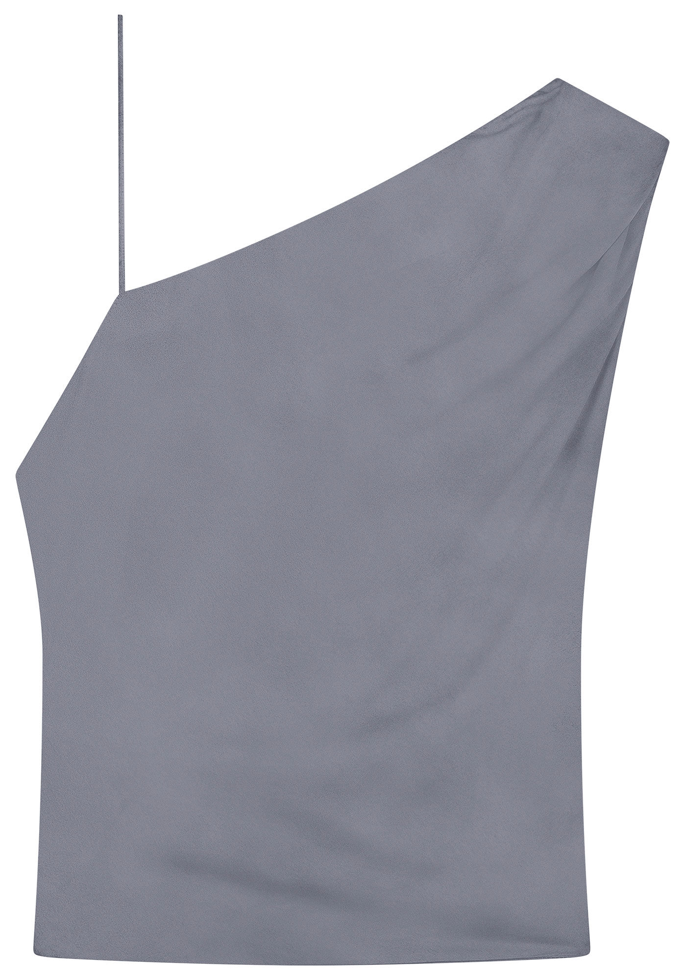 Blusa Assim&eacute;trica com Abertura Costas, , large.