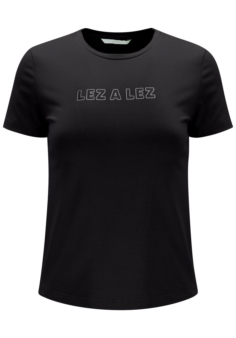 T-shirt Malha Power com Efeito Brilho, . T-shirt Malha Power com Efeito Brilho, , large.