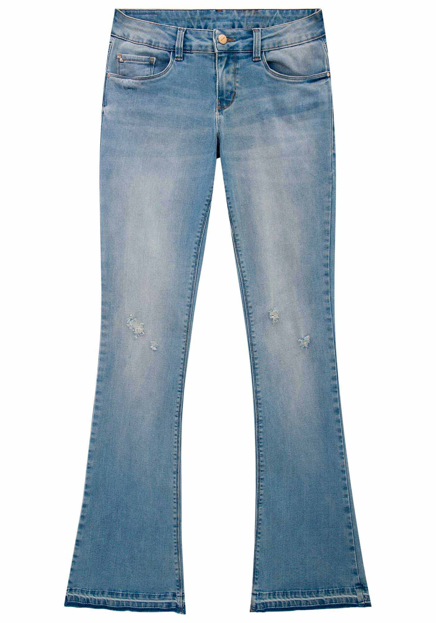 パンツ Interstate jeans W36 Calça Jeans Boot Cut Cintura Baixa | Lez a Lez