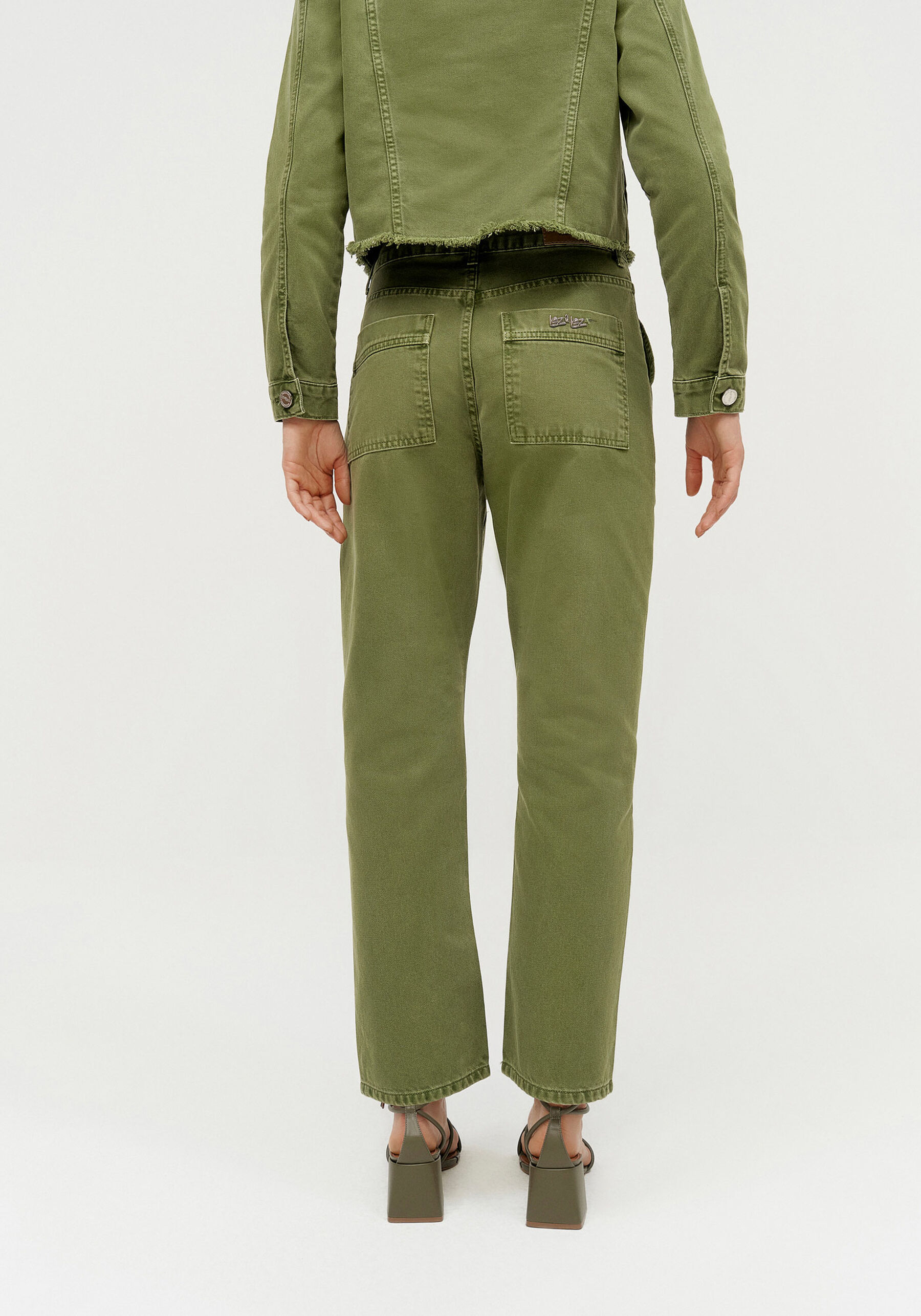 Jaqueta Sarja Estonada com Barra Desfiada, VERDE AGENA. Jaqueta Sarja Estonada com Barra Desfiada, VERDE AGENA, large.